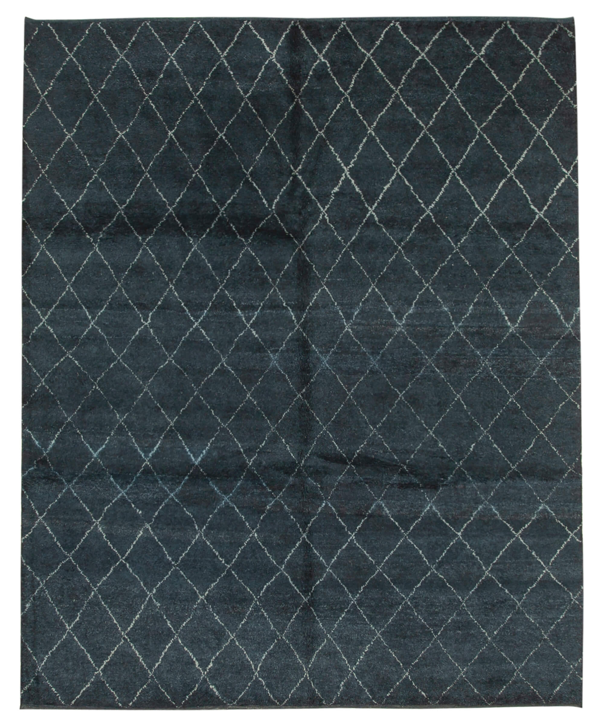 8 x 10 Blue Moroccan Rug - 4716