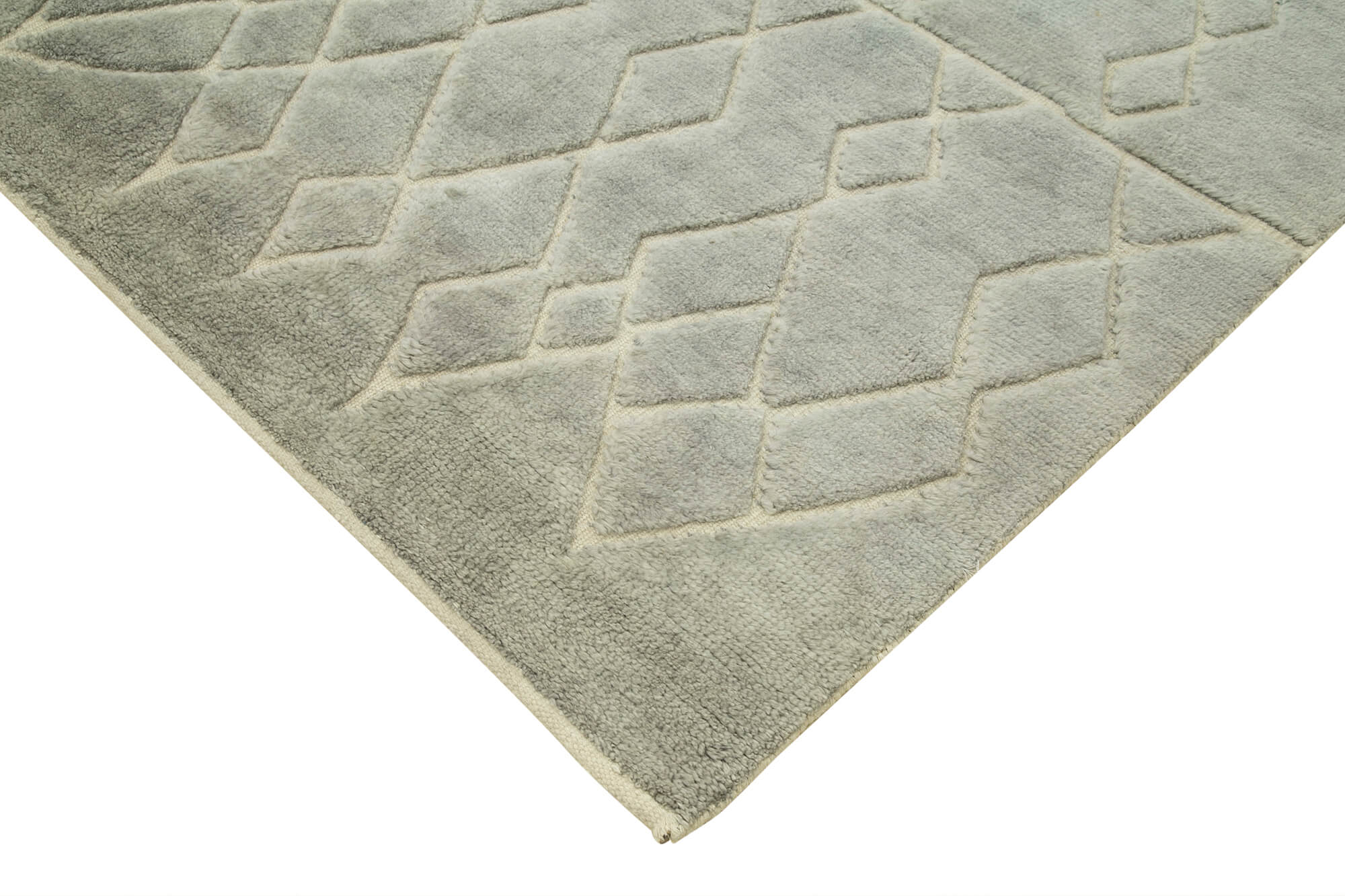 9 x 10 Grey Moroccan Rug - 4718