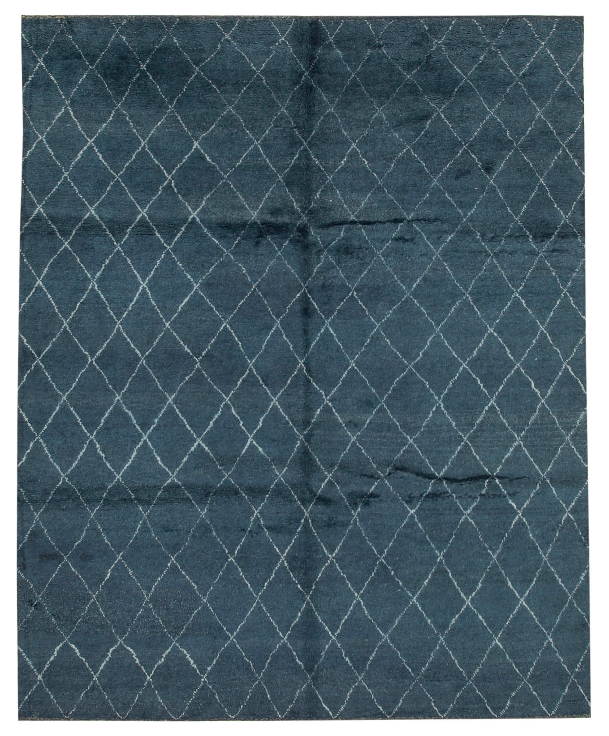 8 x 10 Blue Moroccan Rug - 4719