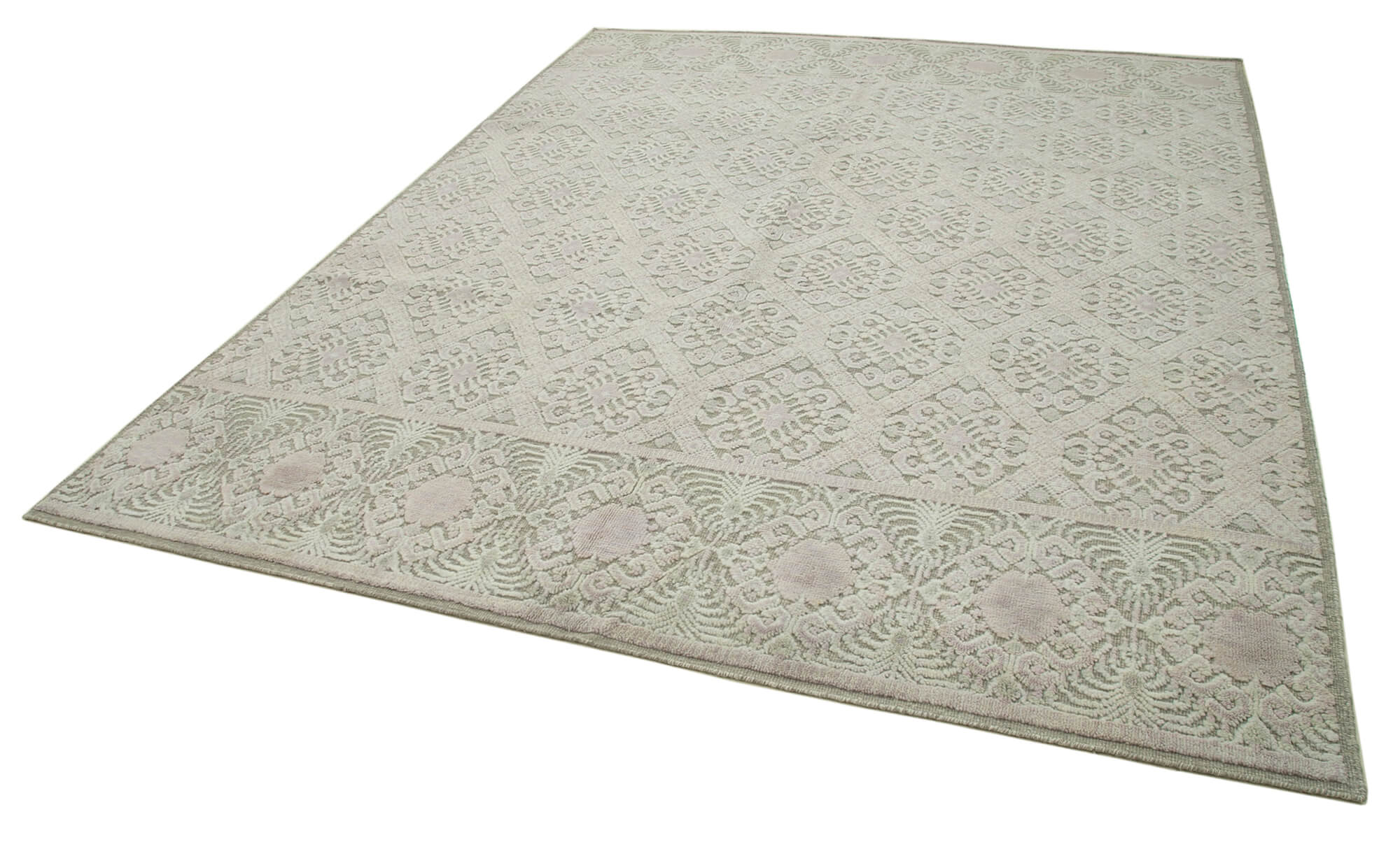 8 x 10 Beige Moroccan Rug - 4721