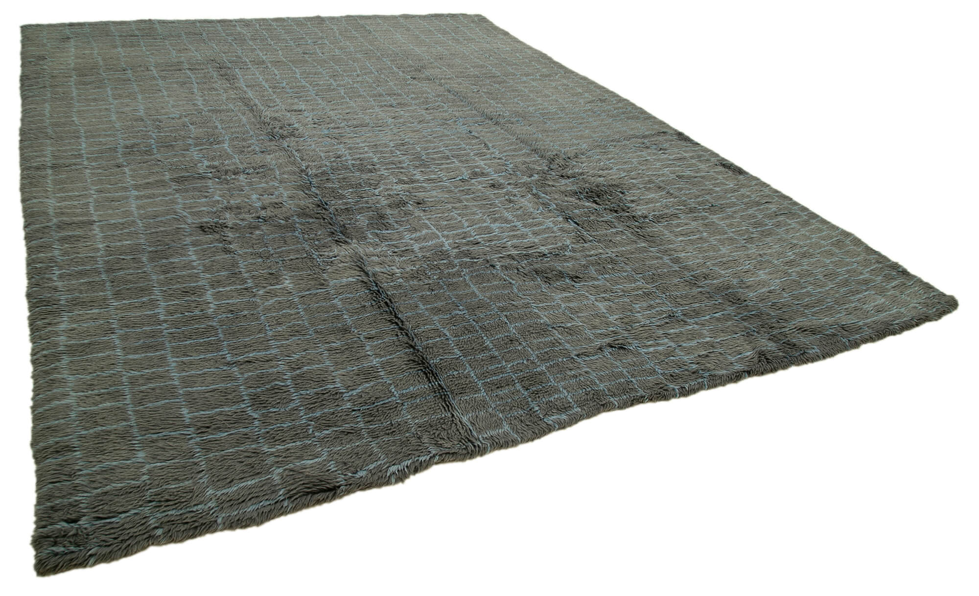 11 x 14 Grey Moroccan Rug - 4737