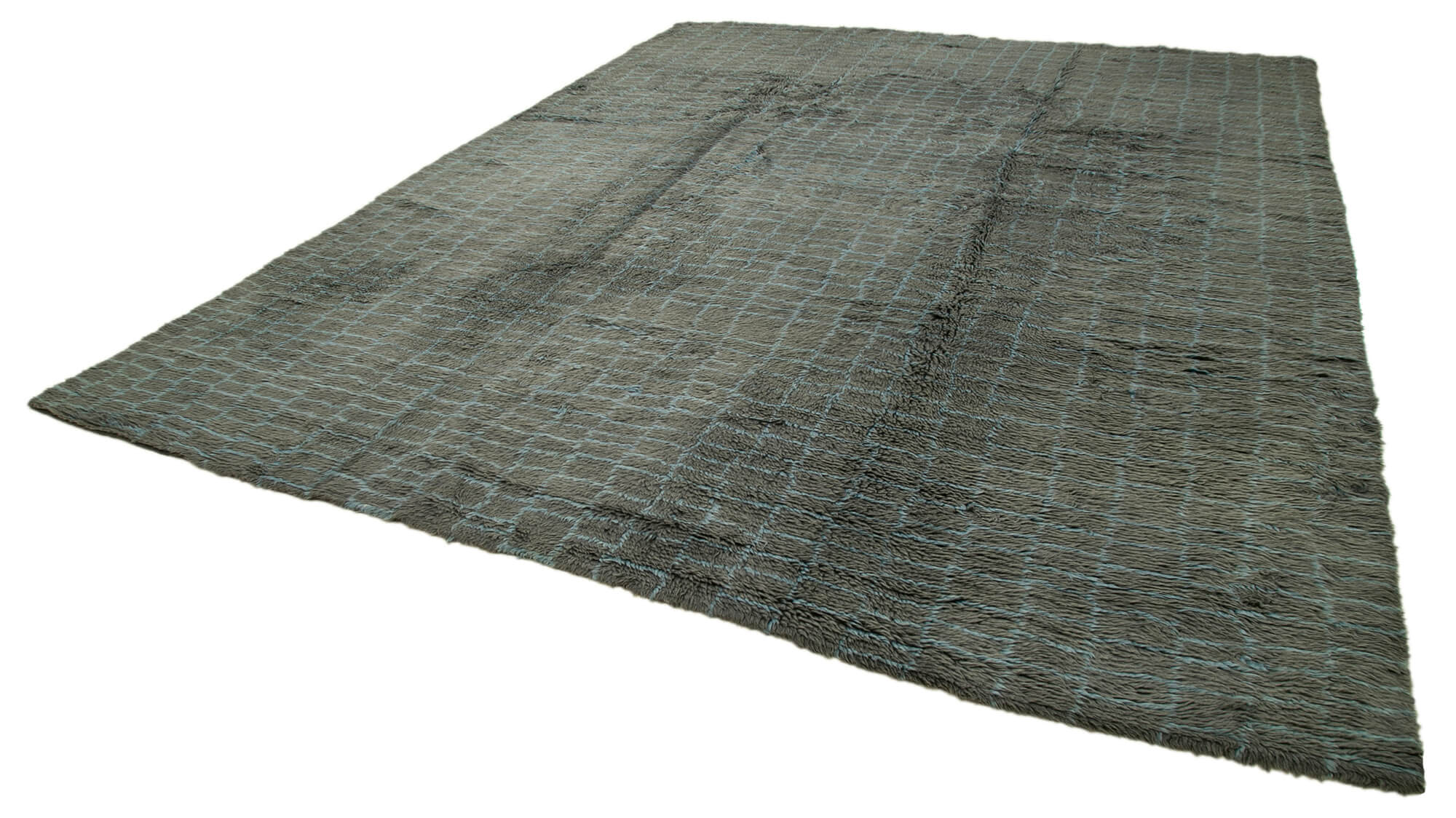 11 x 14 Grey Moroccan Rug - 4737