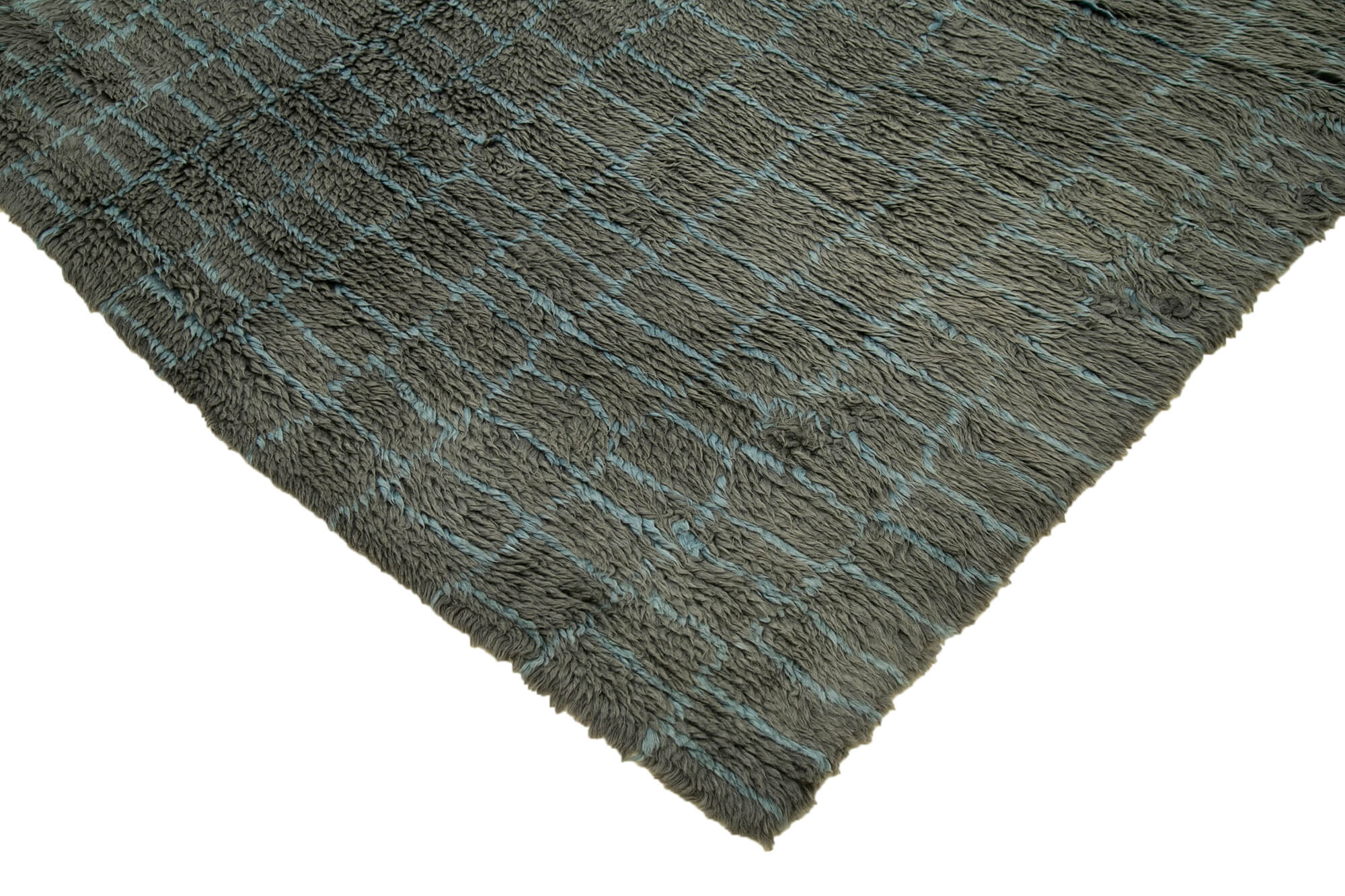 11 x 14 Grey Moroccan Rug - 4737