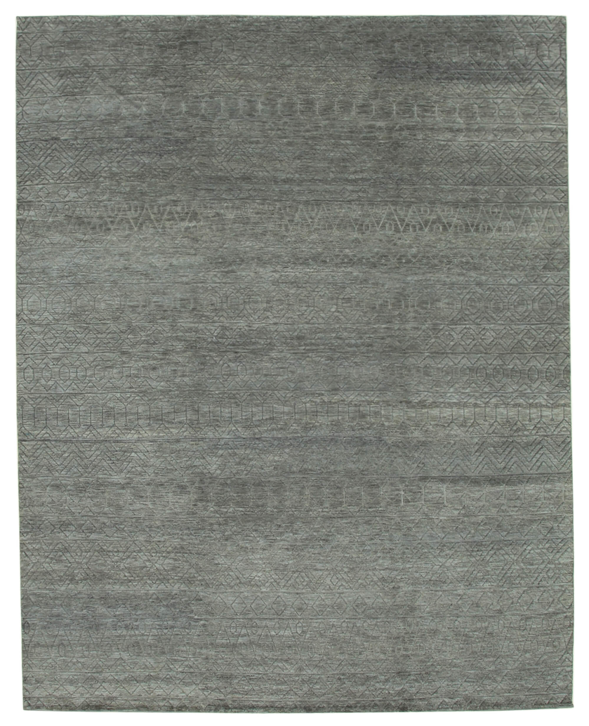 10 x 14 Grey Moroccan Rug - 4738