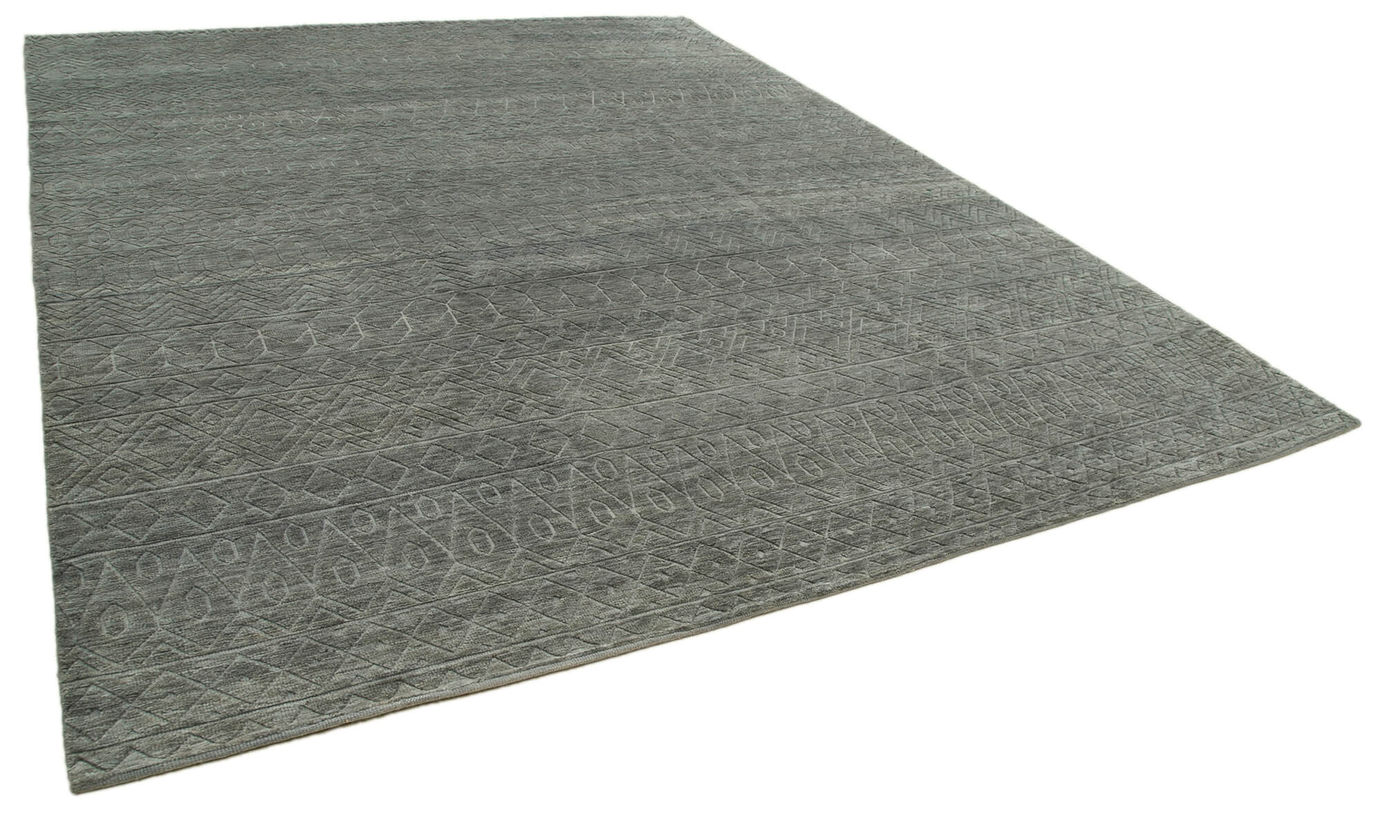 10 x 14 Grey Moroccan Rug - 4738