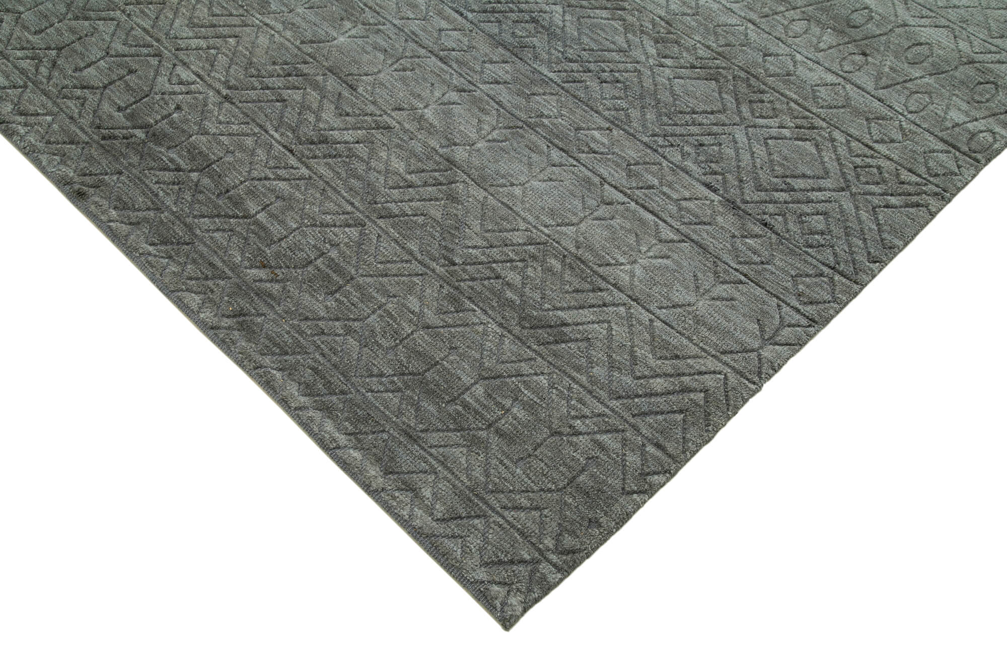 10 x 14 Grey Moroccan Rug - 4738