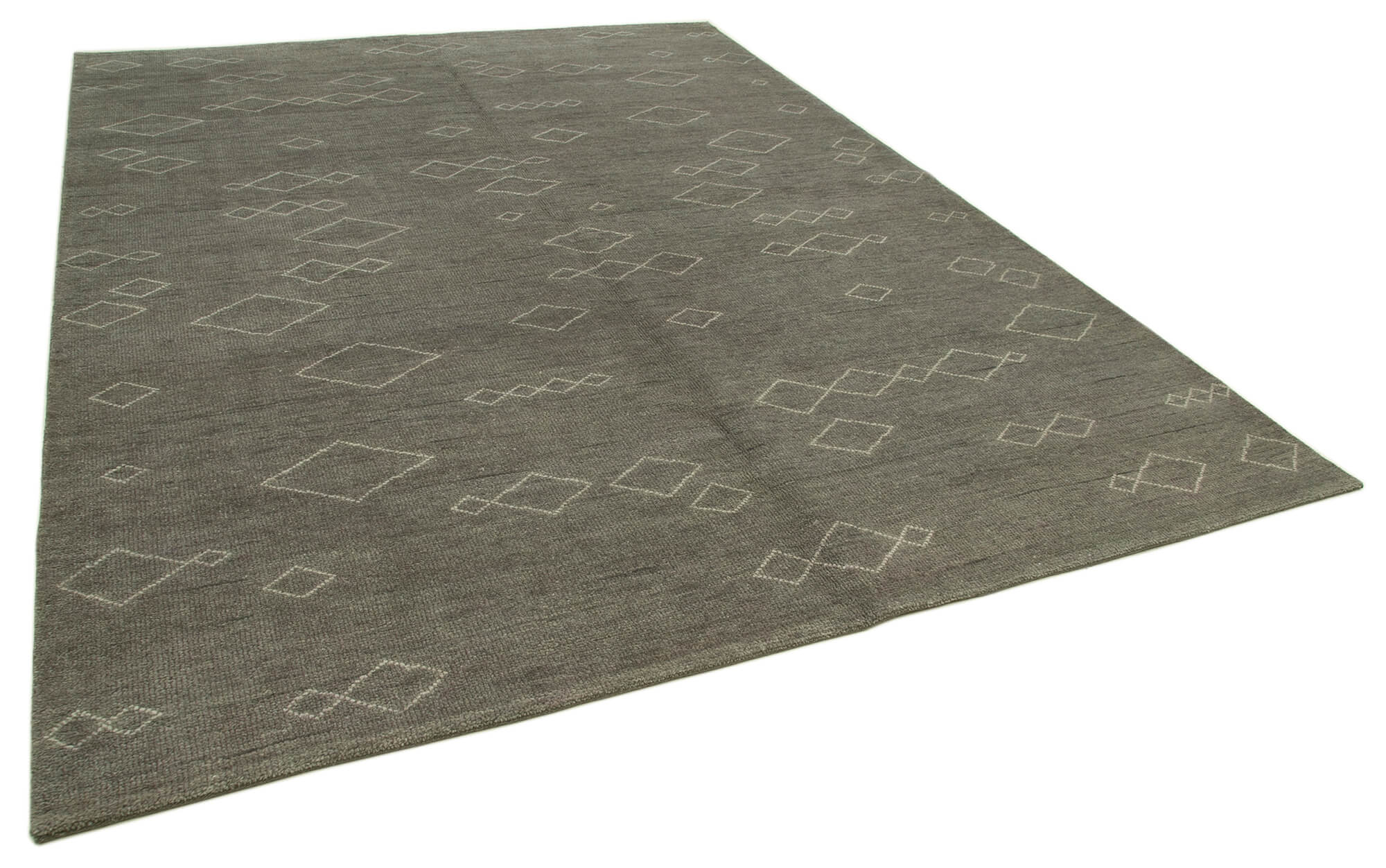 9 x 12 Grey Moroccan Rug - 4746