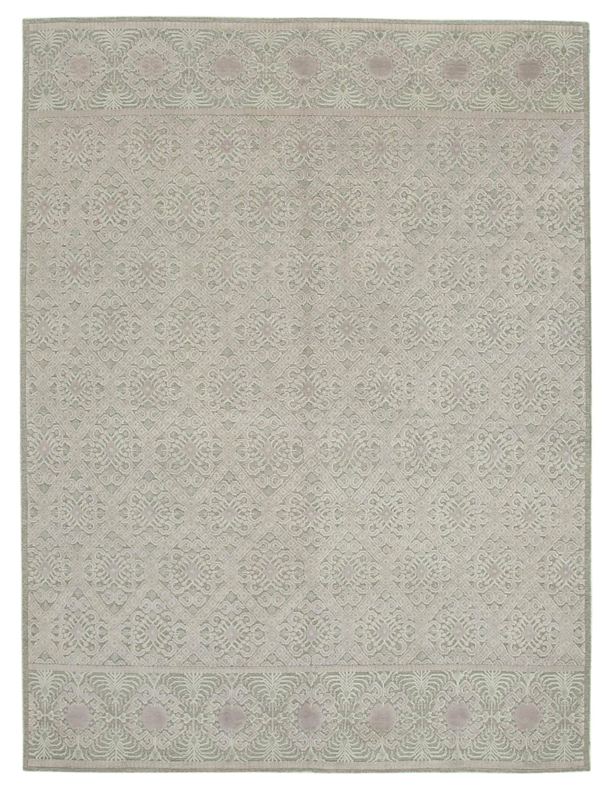 9 x 12 Grey Moroccan Rug - 4748