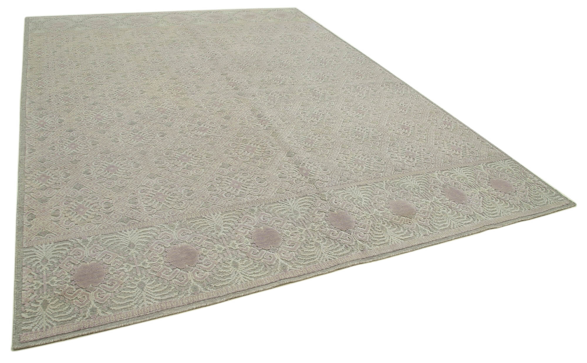 9 x 12 Grey Moroccan Rug - 4748