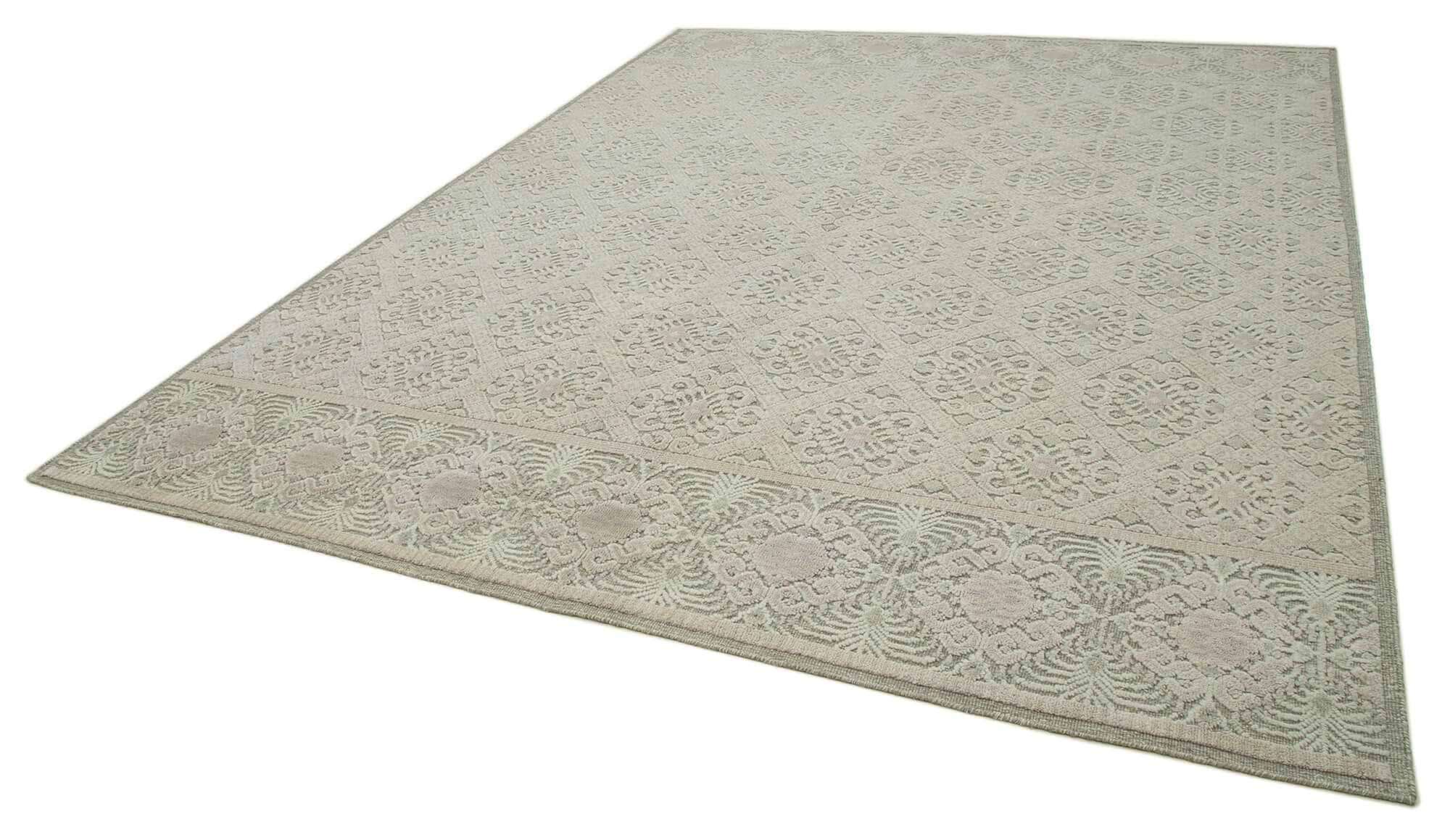 9 x 12 Grey Moroccan Rug - 4748