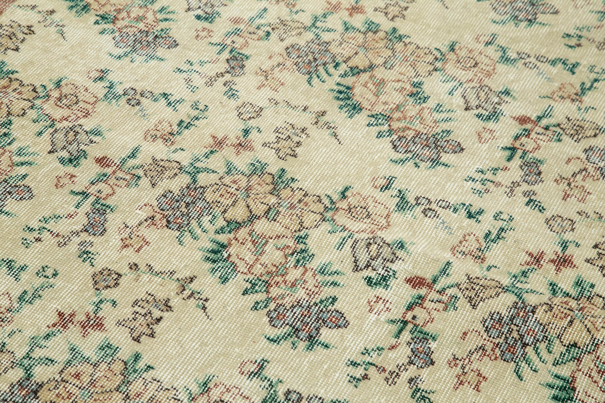 4 x 8 Beige Overdyed Rug - 4762