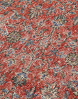 4 x 6 Red Overdyed Rug - 4763