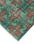 4 x 6 Green Overdyed Rug - 4764