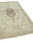 4 x 8 Beige Overdyed Rug - 4769