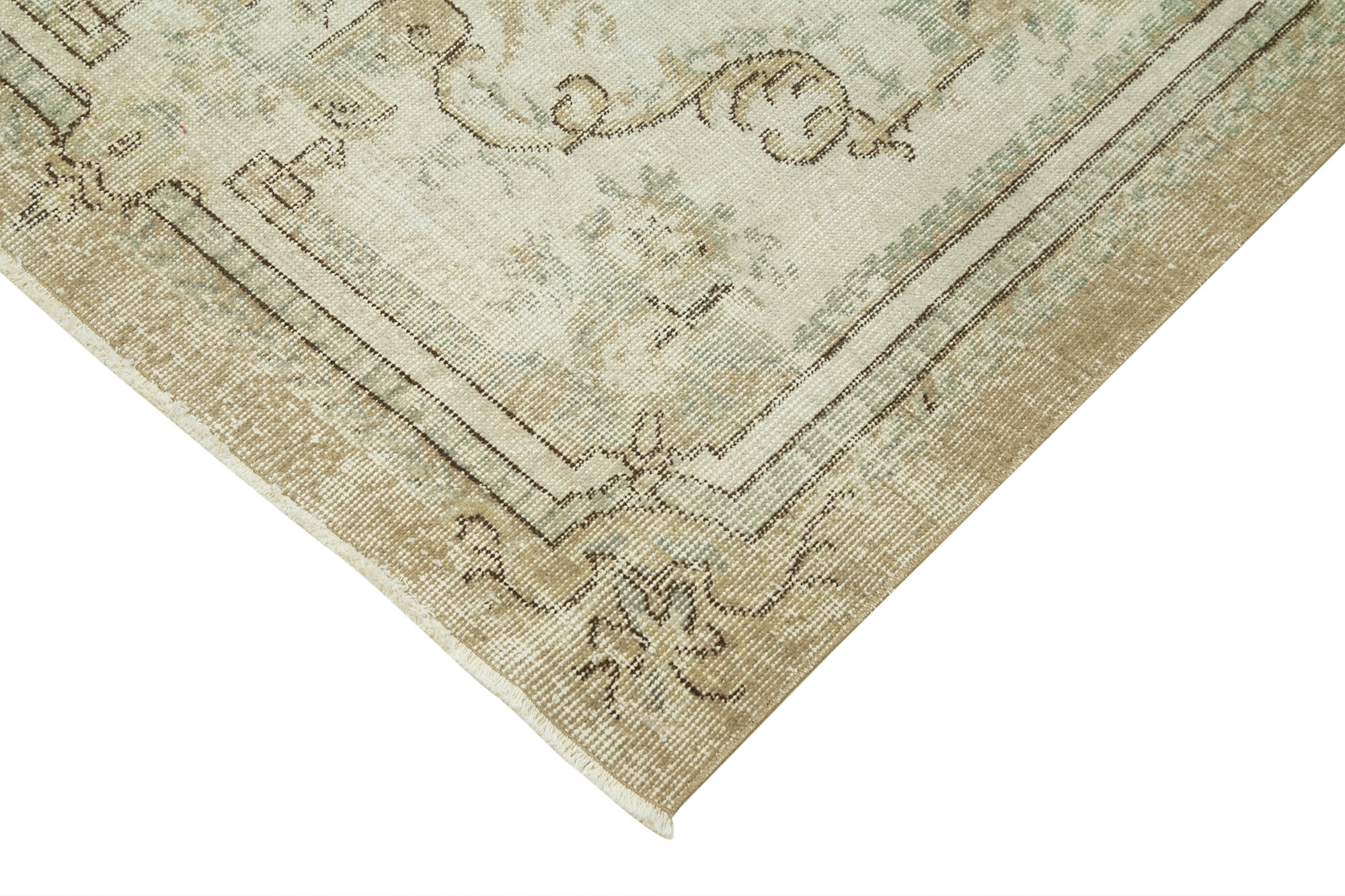 4 x 8 Beige Overdyed Rug - 4769