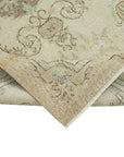 4 x 8 Beige Overdyed Rug - 4769