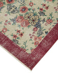 3 x 7 Beige Overdyed Rug - 4771