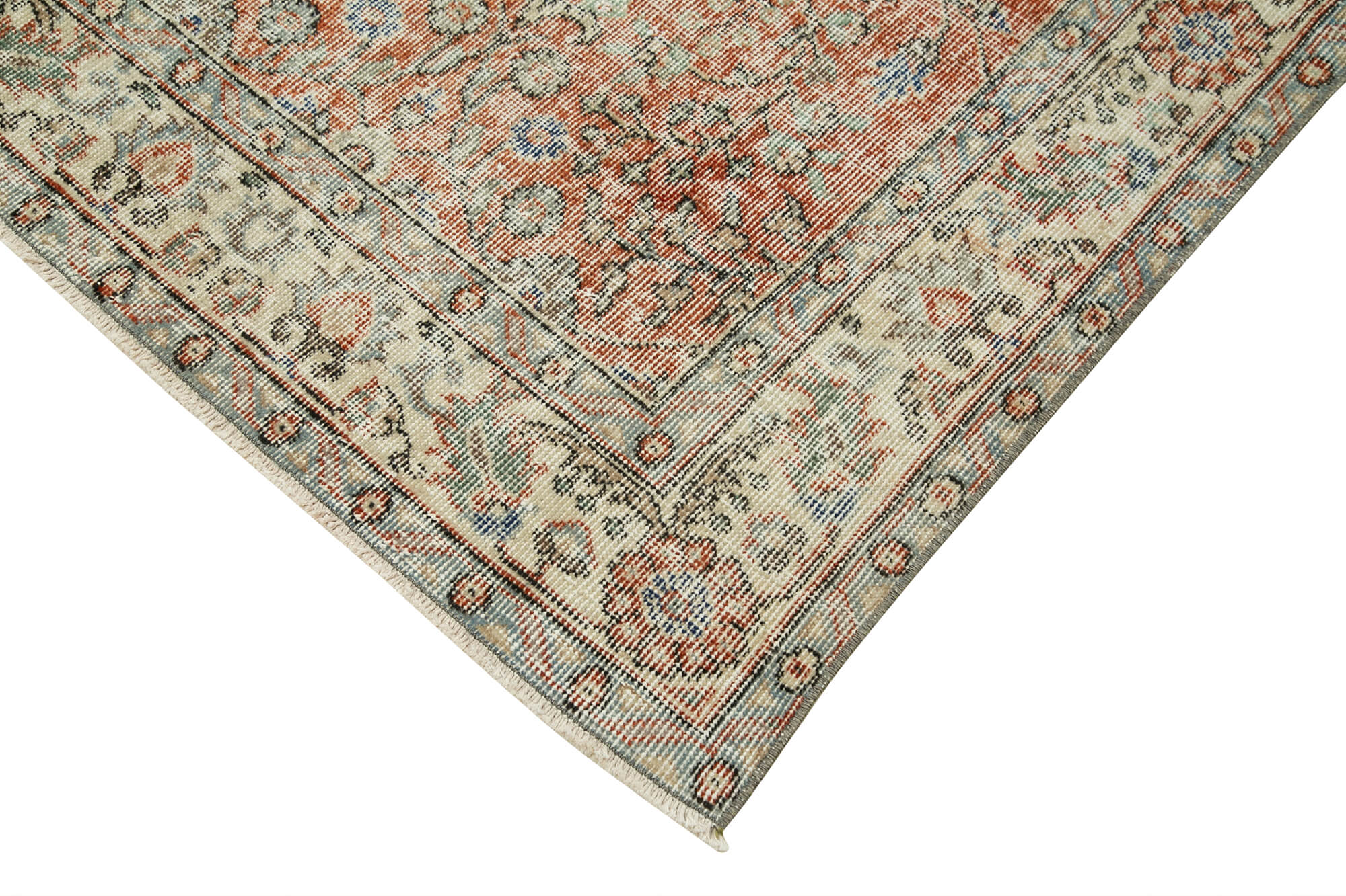 3 x 7 Beige Overdyed Rug - 4772