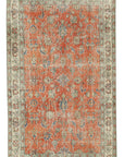 4 x 6 Red Overdyed Rug - 4773