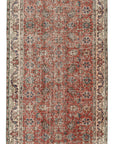 4 x 7 Red Overdyed Rug - 4780