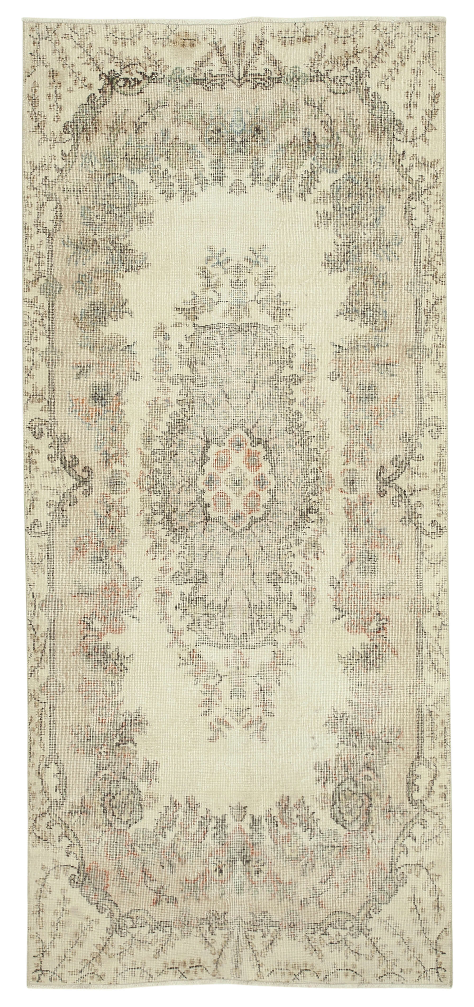 4 x 8 Beige Overdyed Rug - 4782