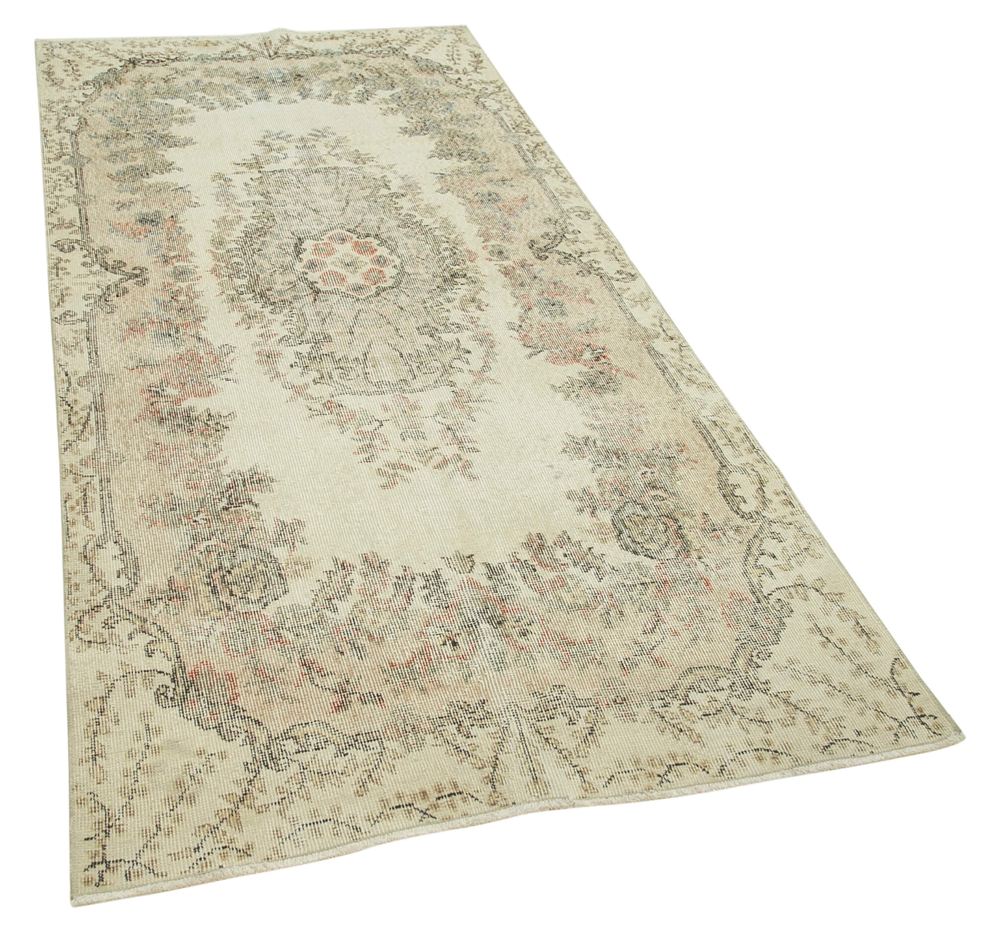 4 x 8 Beige Overdyed Rug - 4782