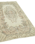 4 x 8 Beige Overdyed Rug - 4782