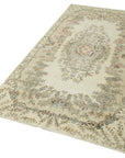 4 x 8 Beige Overdyed Rug - 4782