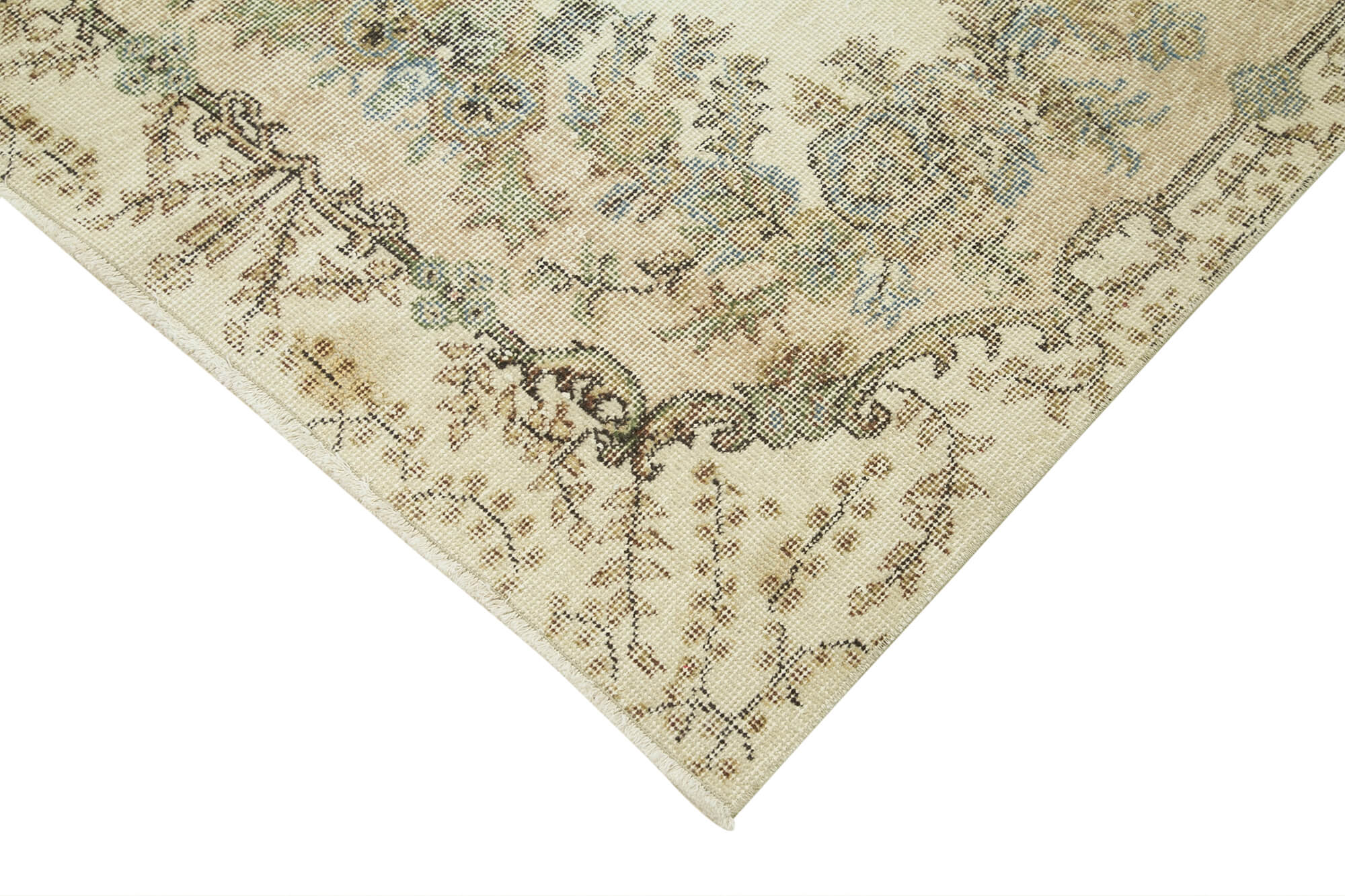 4 x 8 Beige Overdyed Rug - 4782