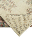 4 x 8 Beige Overdyed Rug - 4782