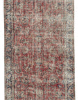 4 x 6 Red Overdyed Rug - 4783