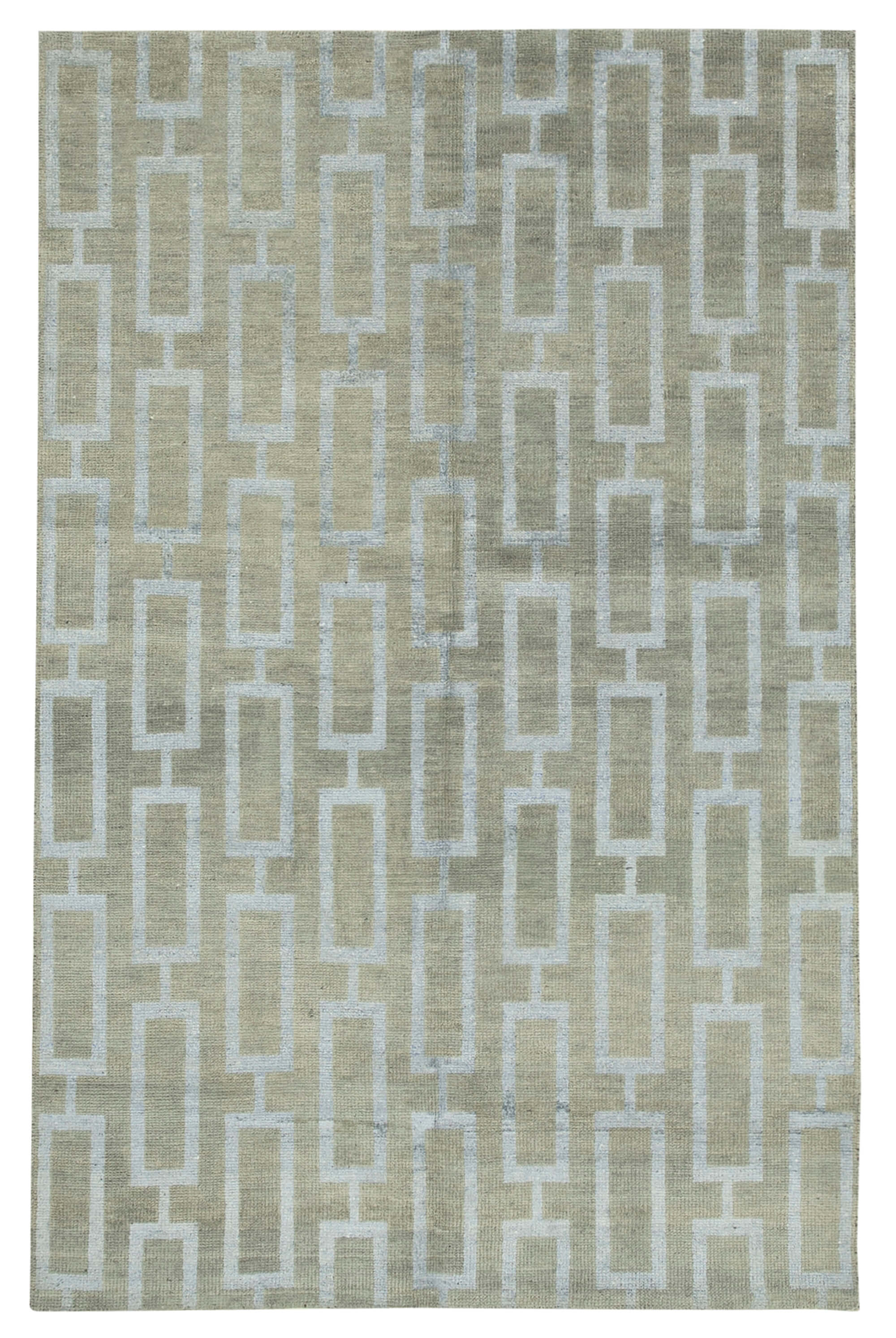 6 x 9 Grey Moroccan Rug - 4789