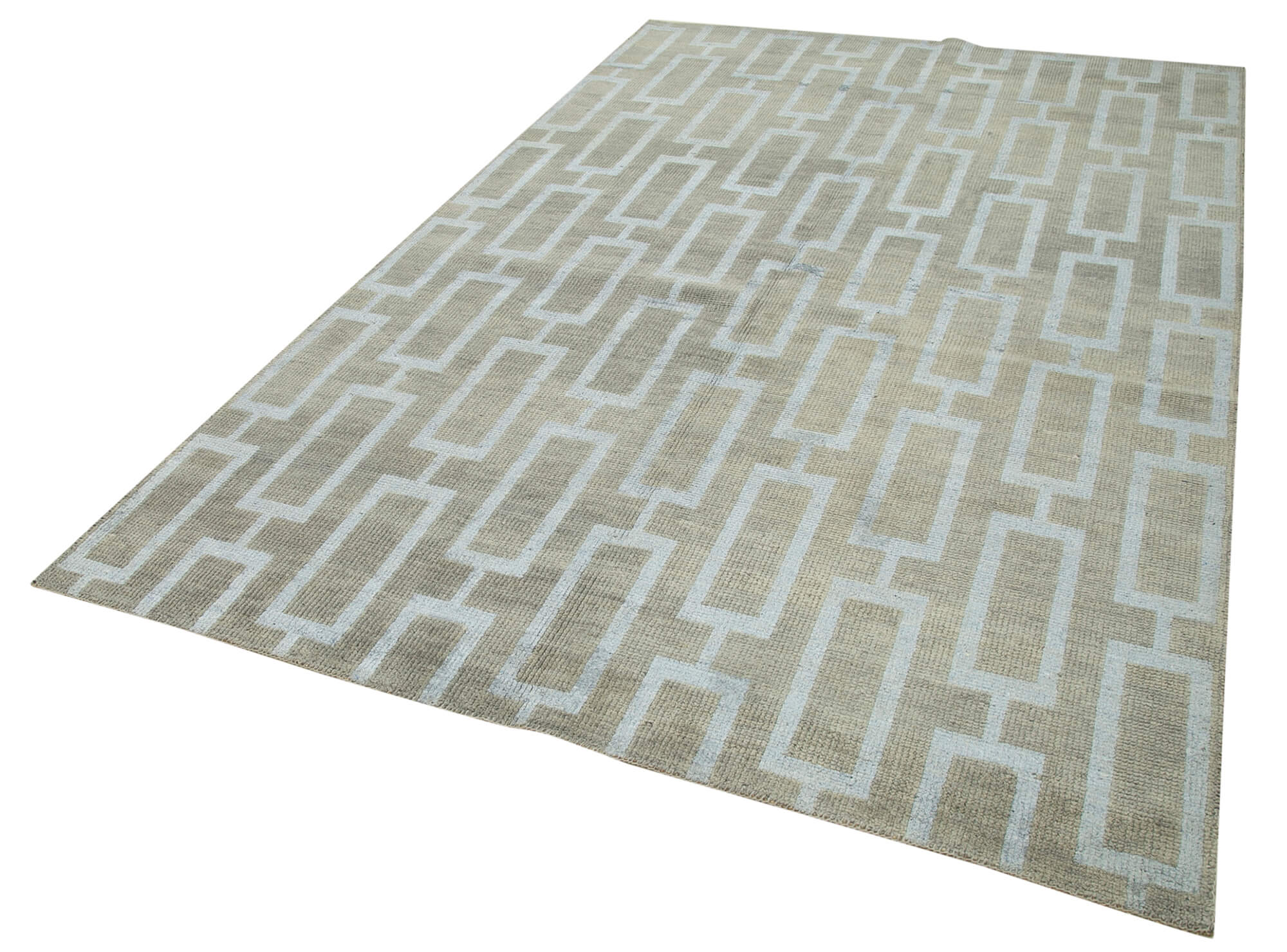 6 x 9 Grey Moroccan Rug - 4789