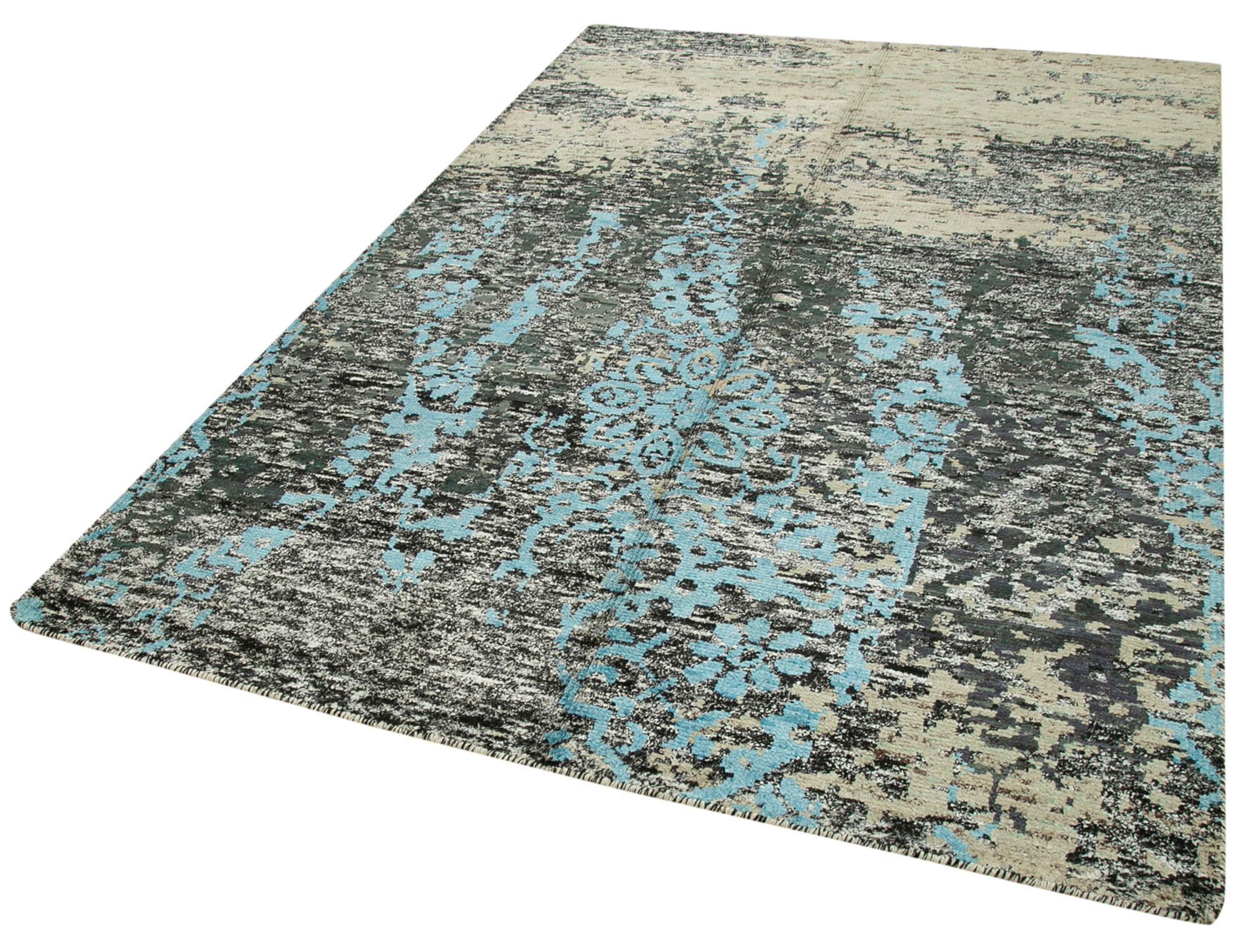 6 x 9 Grey Moroccan Rug - 4790