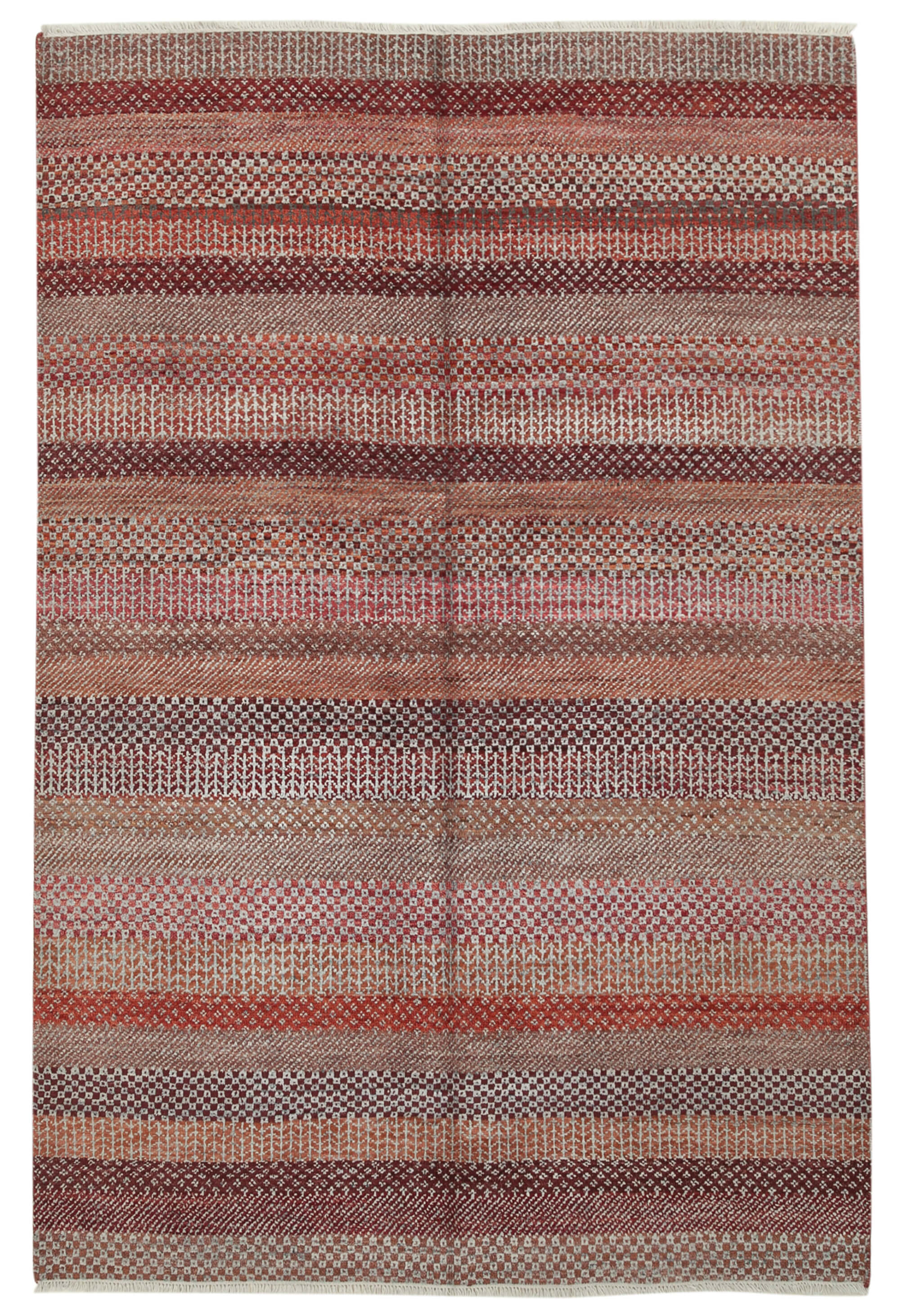 6 x 9 Brown Moroccan Rug - 4793