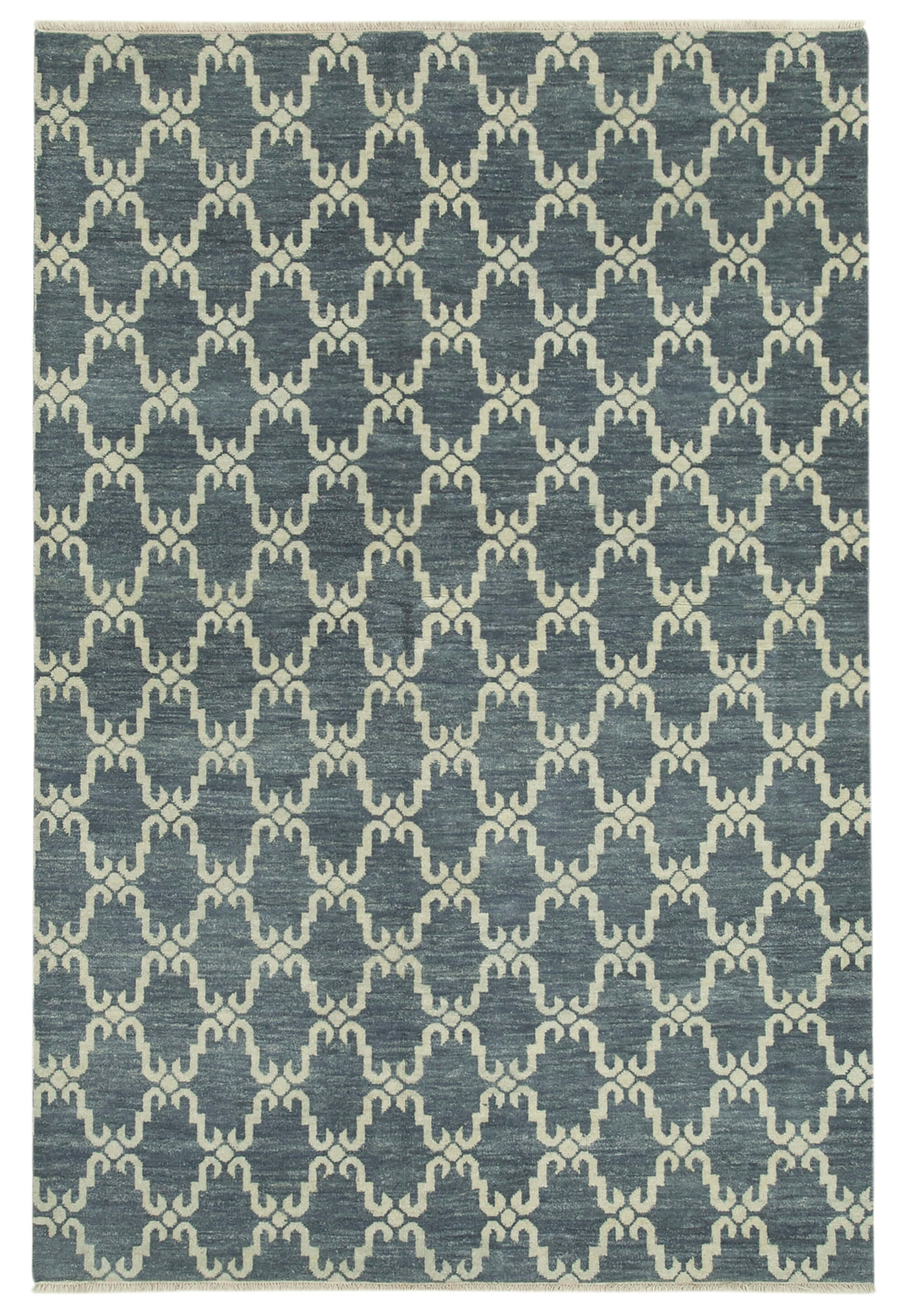 6 x 9 Blue Moroccan Rug - 4794