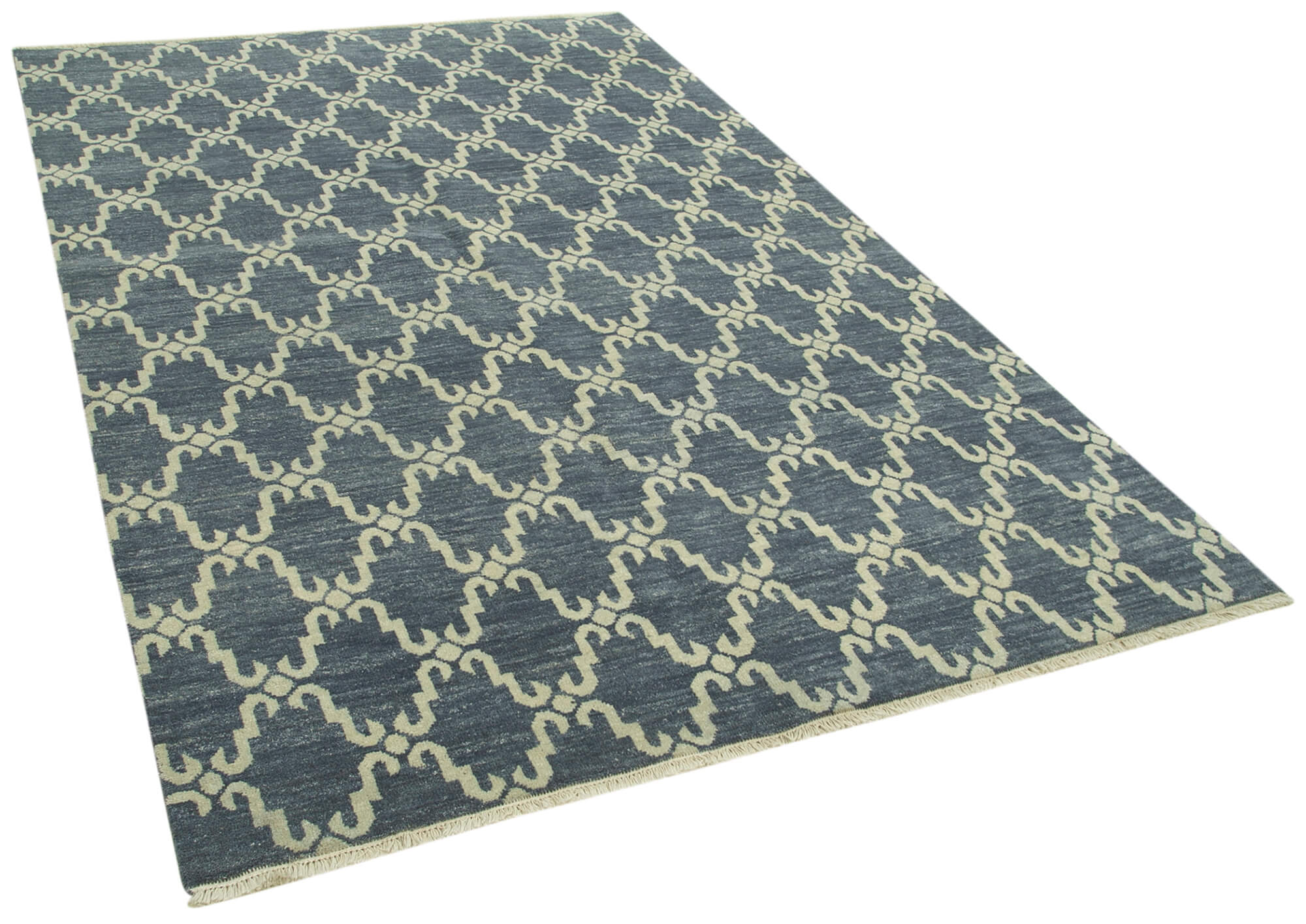 6 x 9 Blue Moroccan Rug - 4794