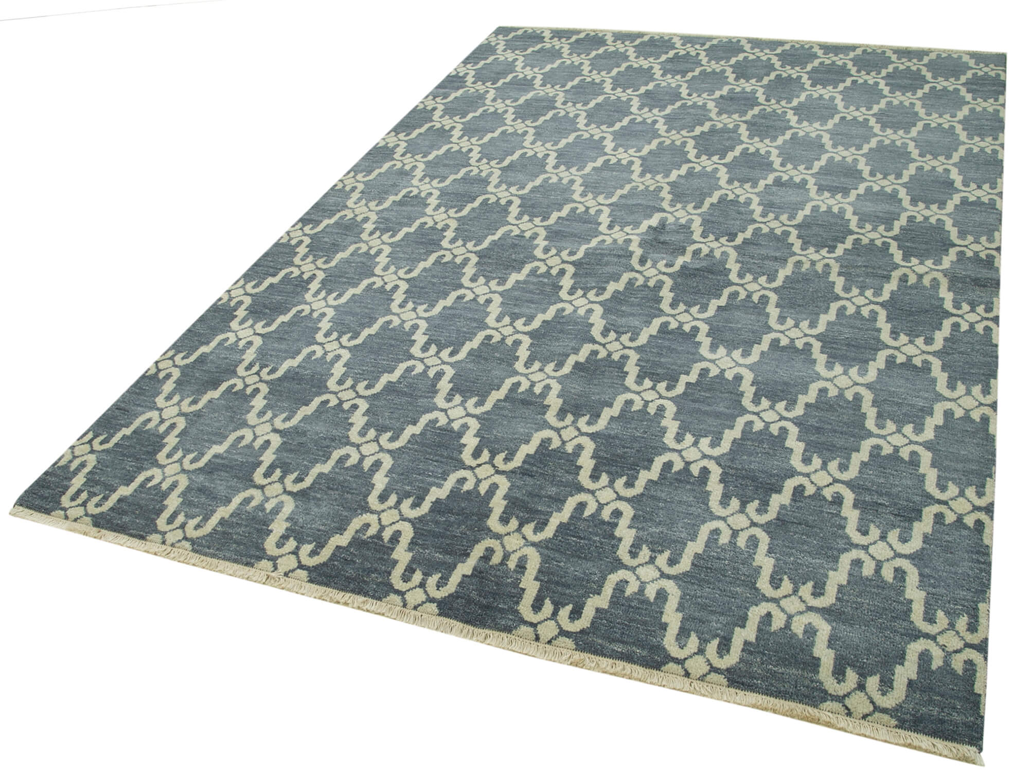 6 x 9 Blue Moroccan Rug - 4794