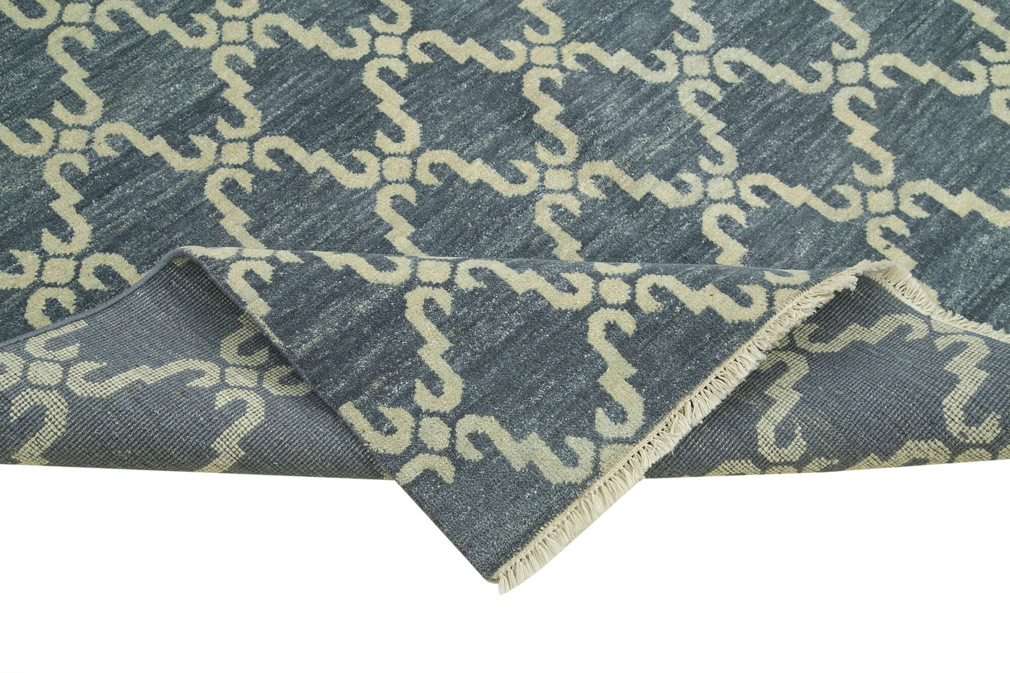 6 x 9 Blue Moroccan Rug - 4794