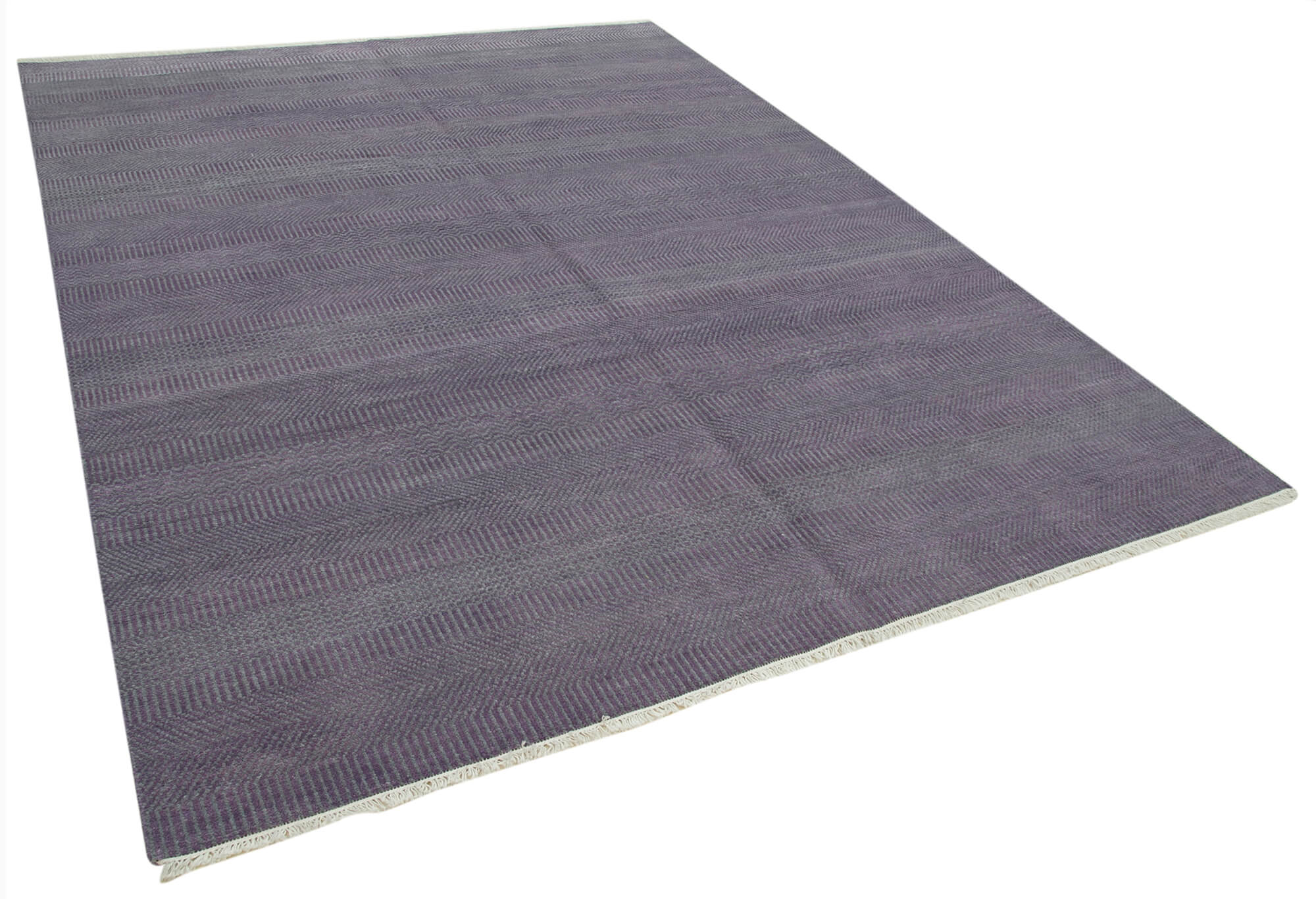 8 x 10 Purple Moroccan Rug - 4795