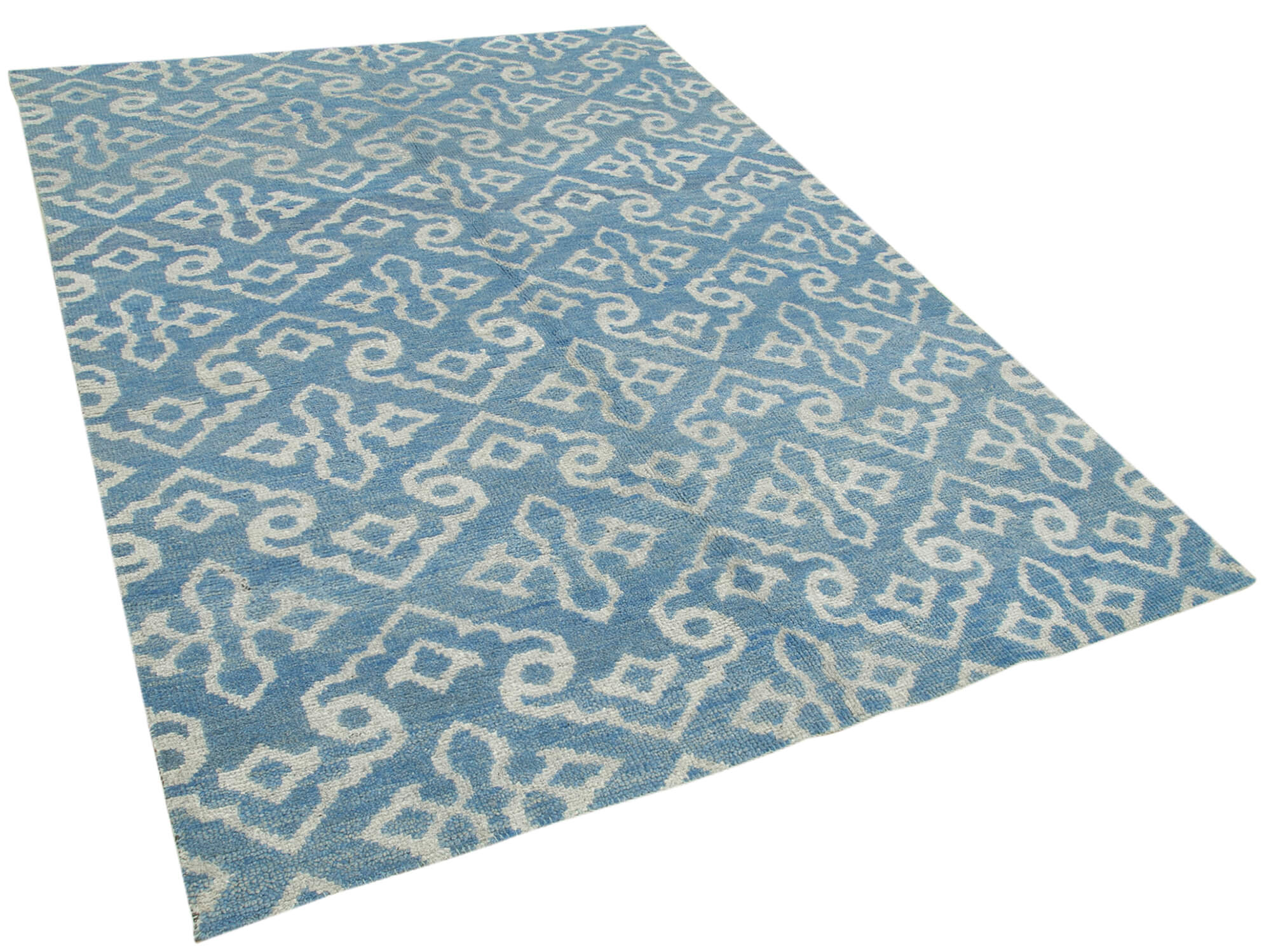 6 x 8 Blue Moroccan Rug - 4797