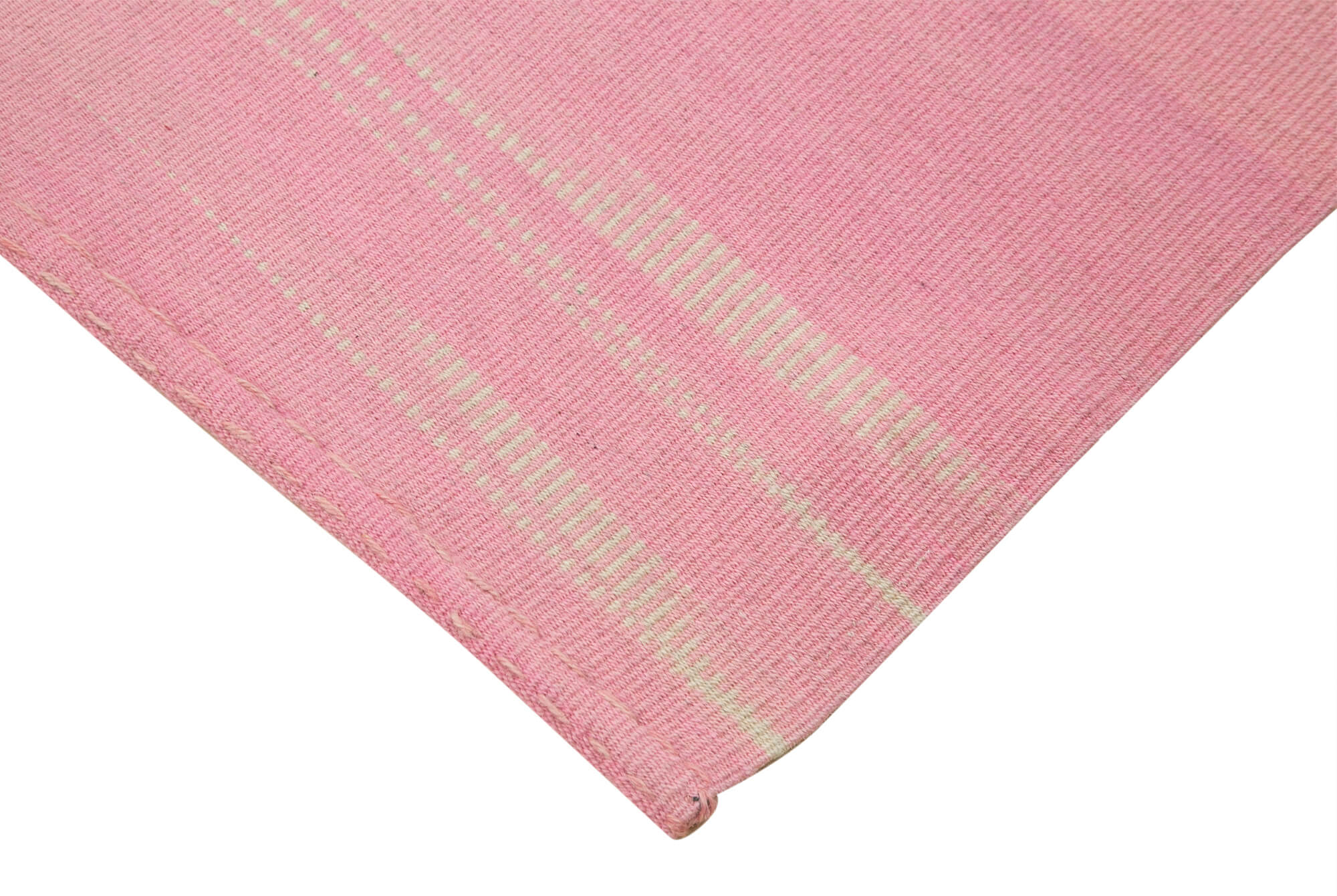 6 x 9 Pink Contemporary Kilim Rug - 4801