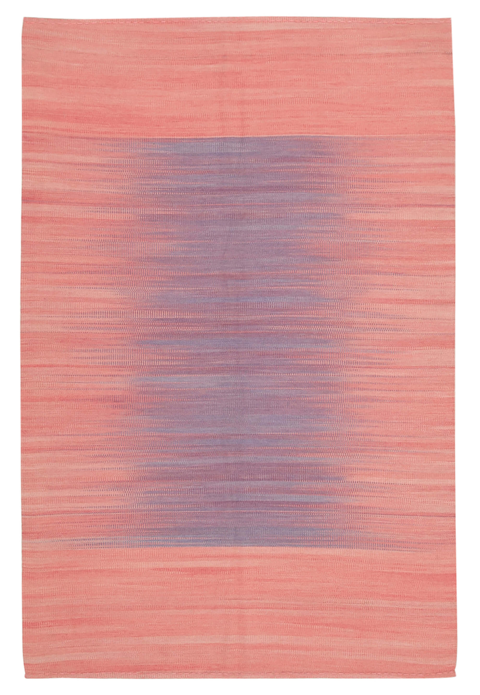 6 x 9 Pink Contemporary Kilim Rug - 4809