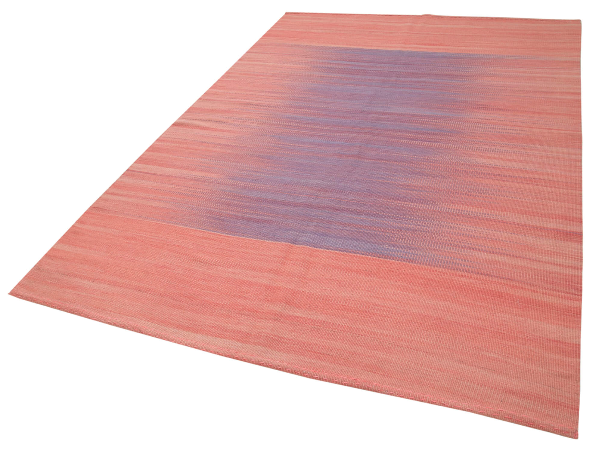 6 x 9 Pink Contemporary Kilim Rug - 4809