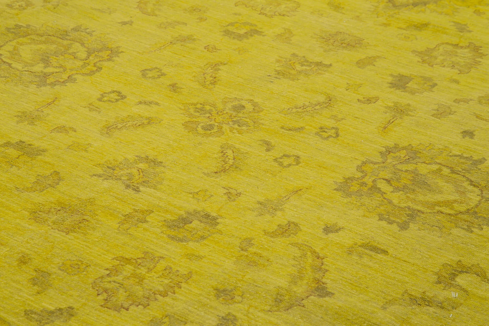 14 x 20 Yellow Oushak Rug - 4901