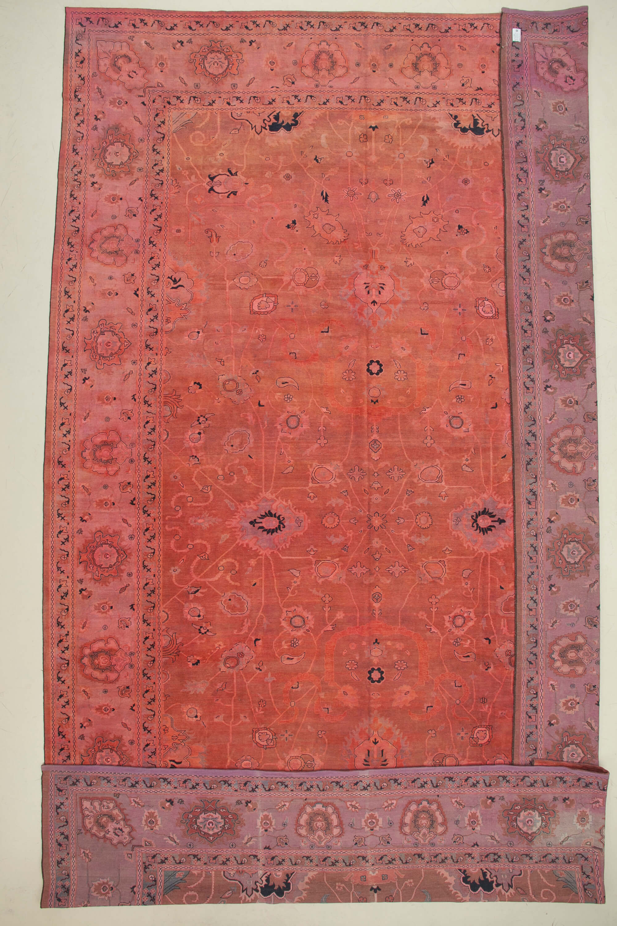 15 x 24 Pink Oushak Rug - 4908