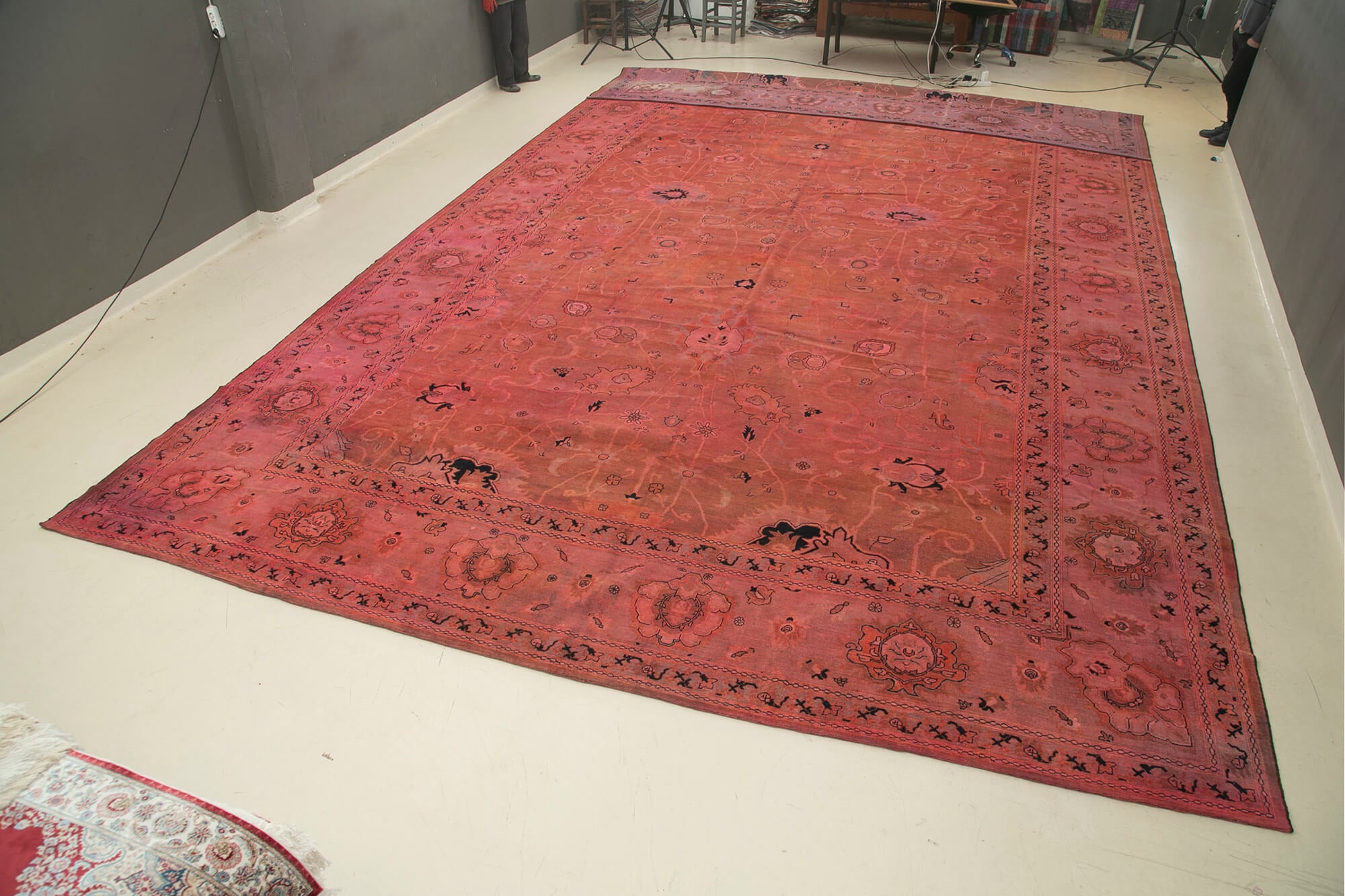 15 x 24 Pink Oushak Rug - 4908