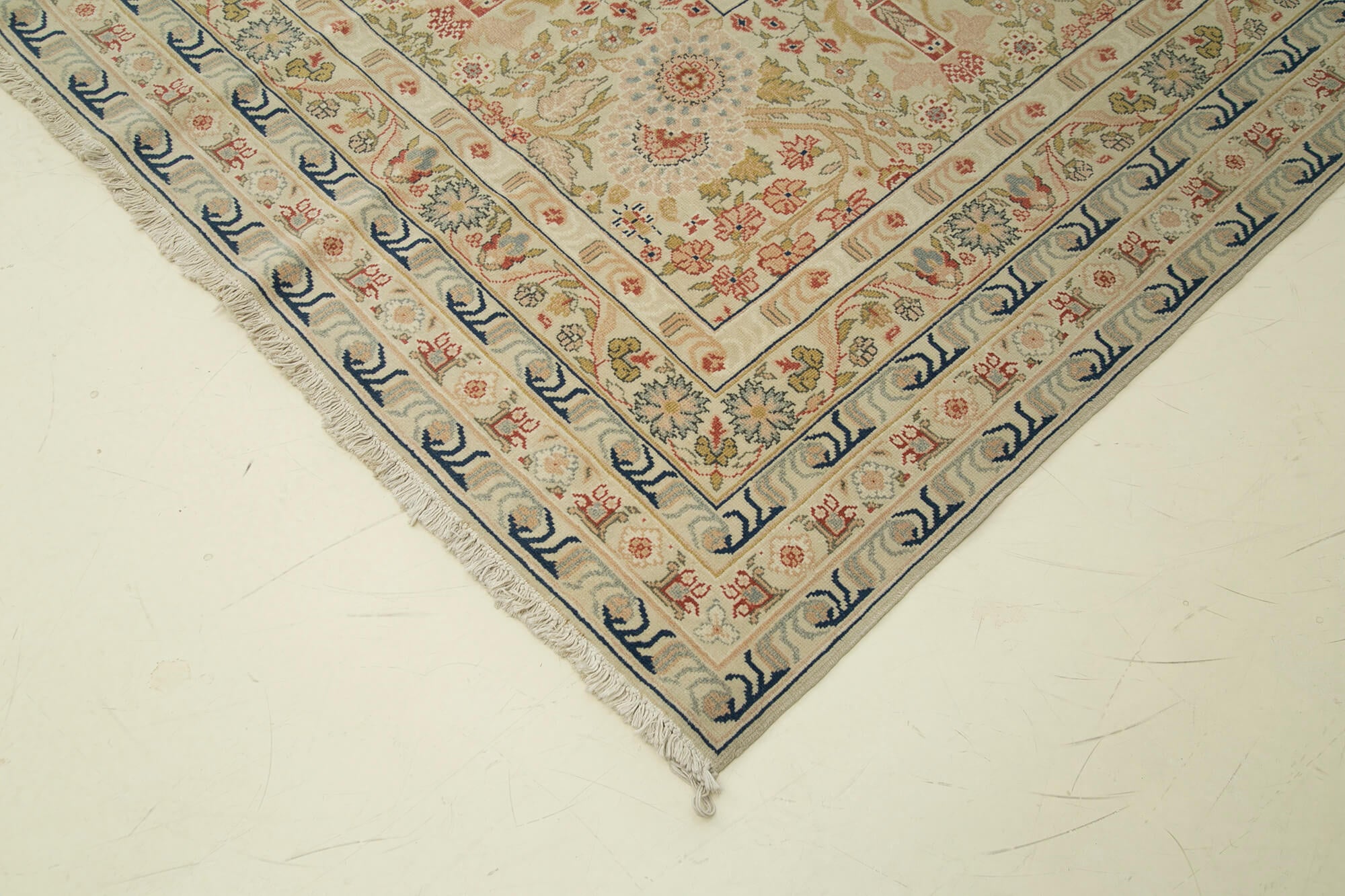 13 x 16 Beige Oushak Rug - 4914