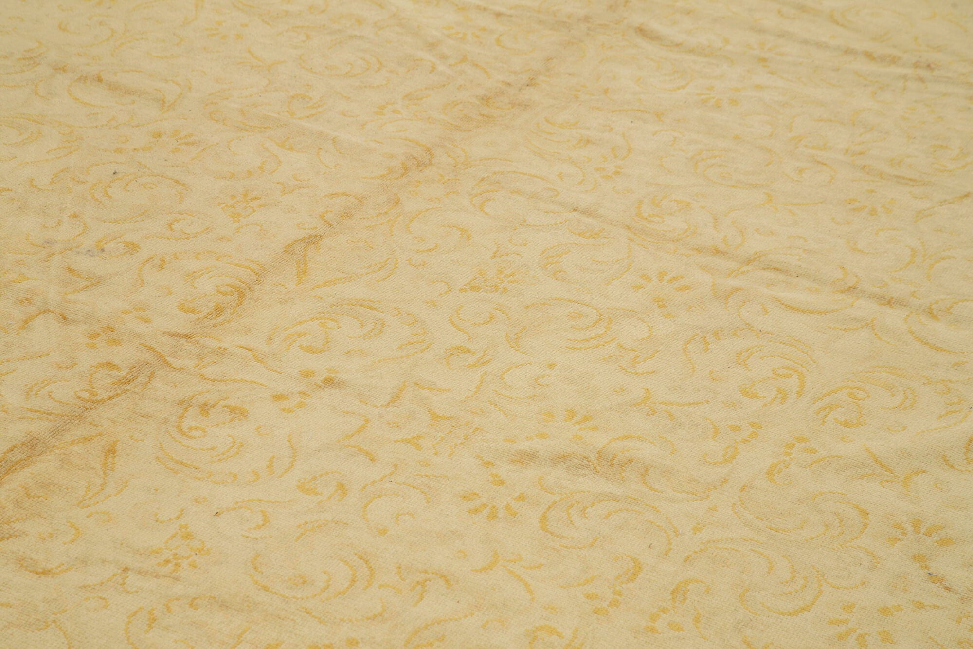 16 x 25 Beige Oushak Rug - 4915