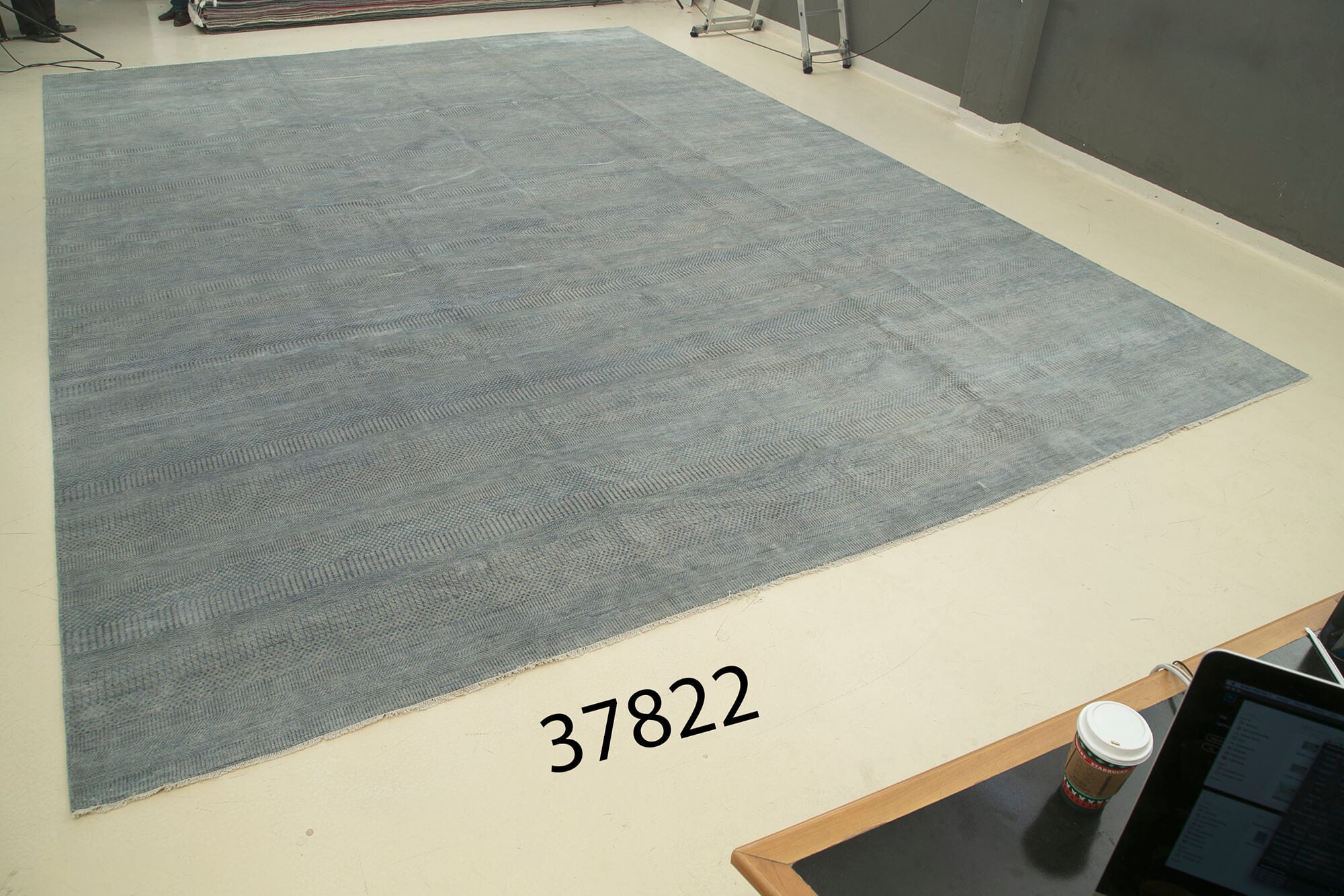 14 x 20 Blue Oushak Rug - 4922